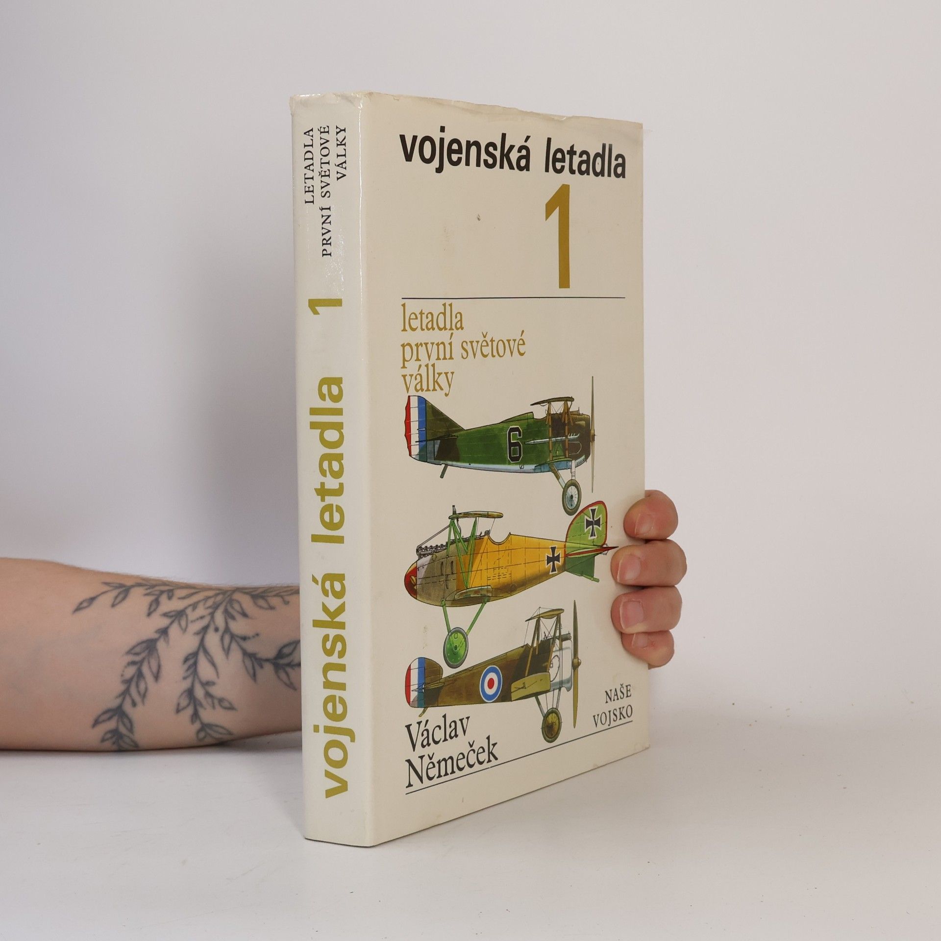 Václav Němeček Vojenská letadla 1. Letadla první světové války