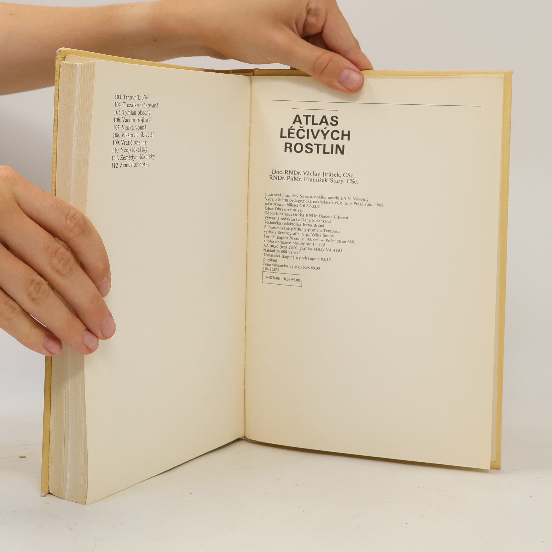Václav Jirásek Atlas léčivých rostlin