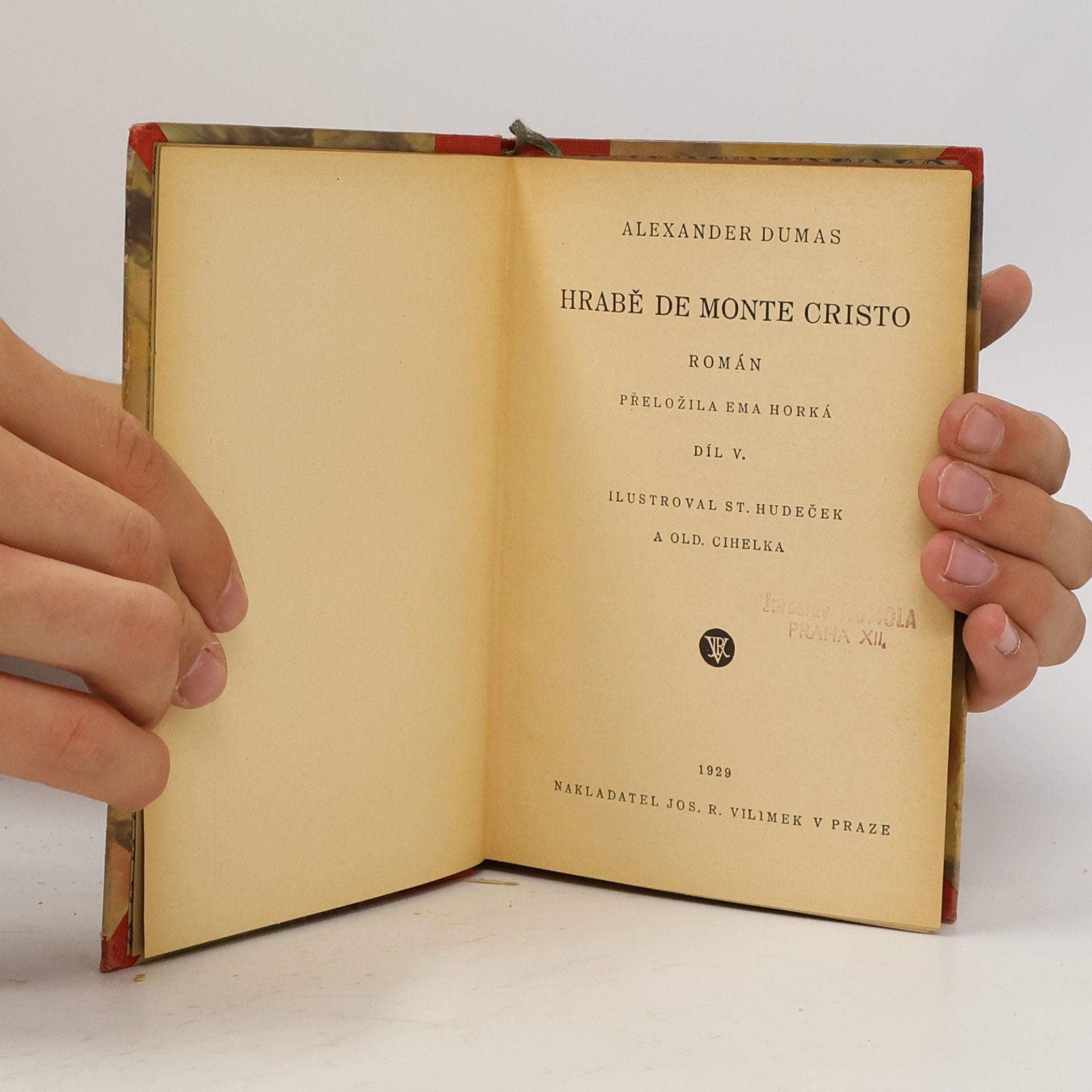Alexandre Dumas starší Hrabě de Monte Cristo Díl IV.
