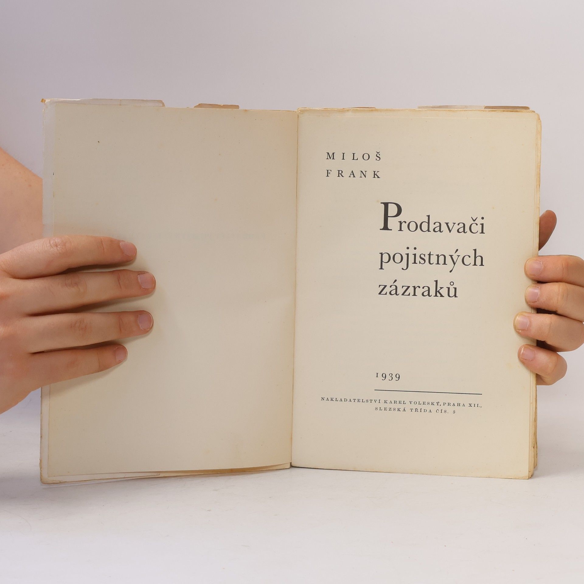 MIloš Frank Prodavači pojistných zázraků