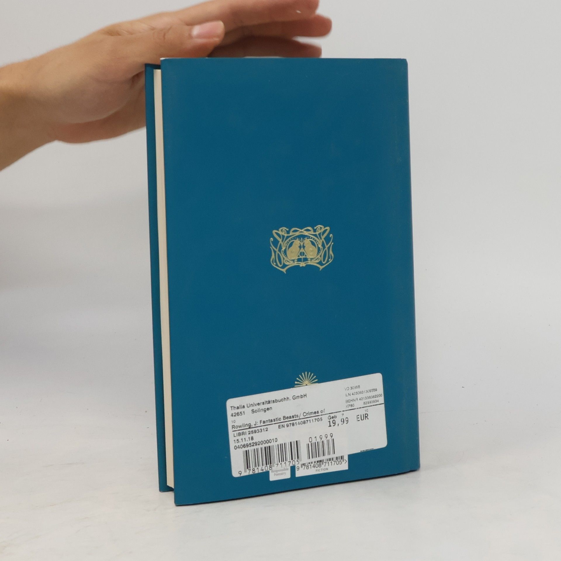 Joanne K. Rowlingová Fantastic Beasts. The Crimes of Grindelwald. The Original Screenplay