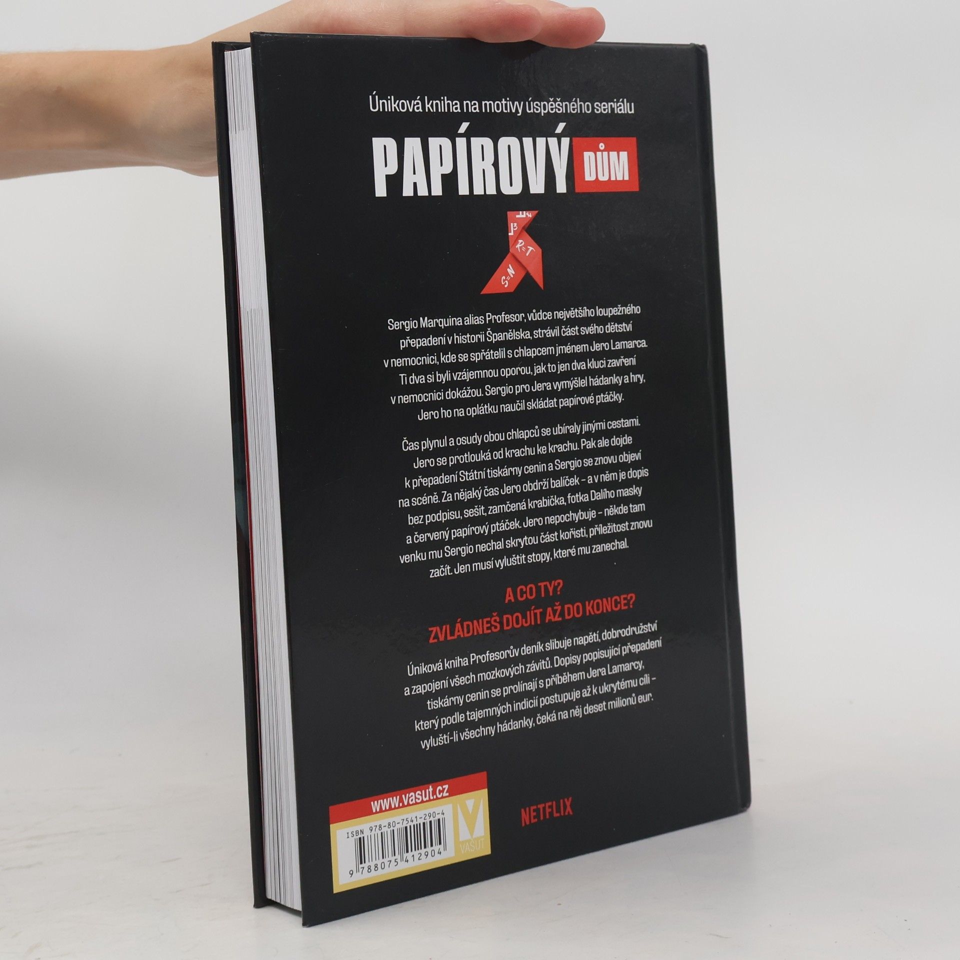 Ivan Tapia Papírový dům : úniková kniha. Profesorův deník