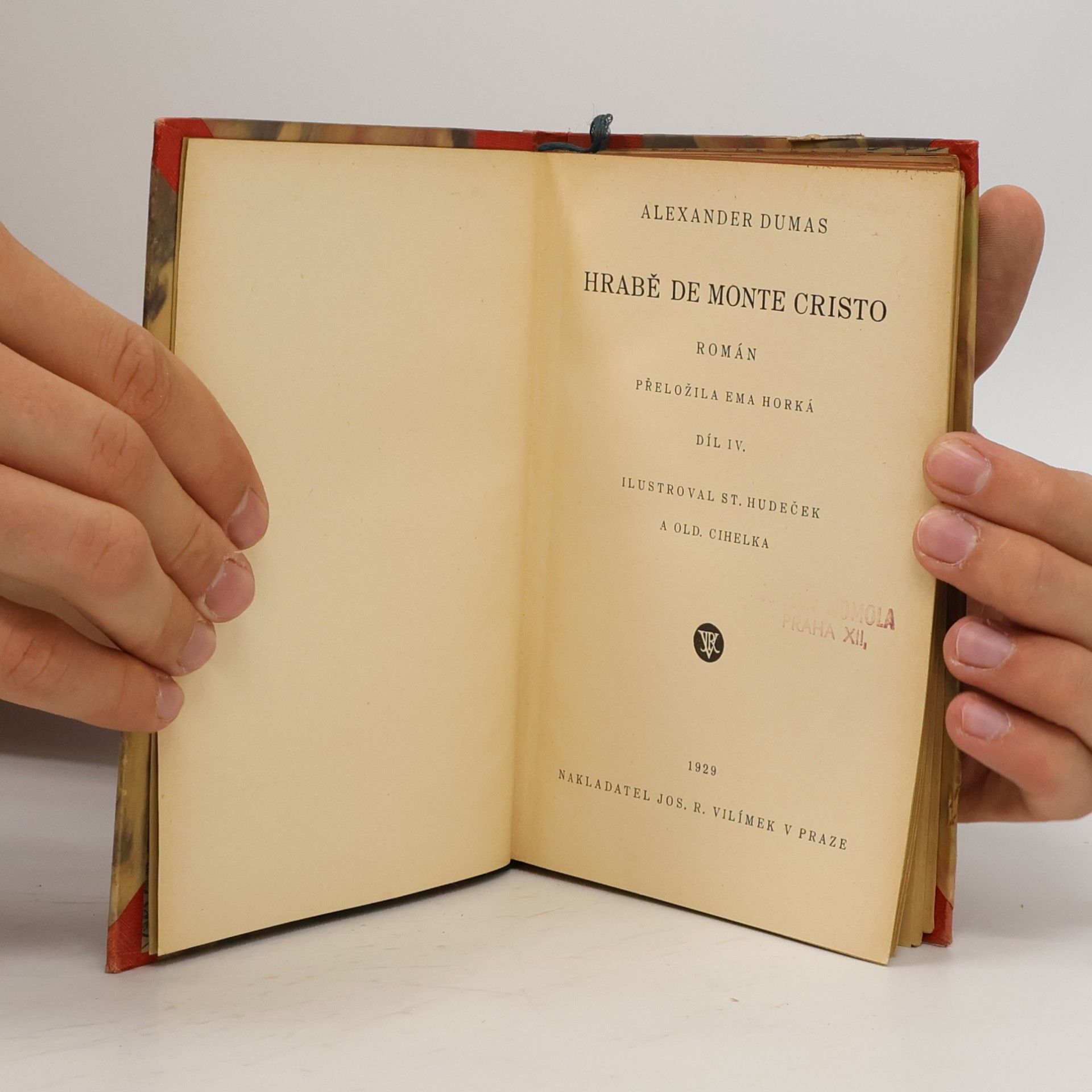 Alexandre Dumas starší Hrabě de Monte Cristo. Díl IV.