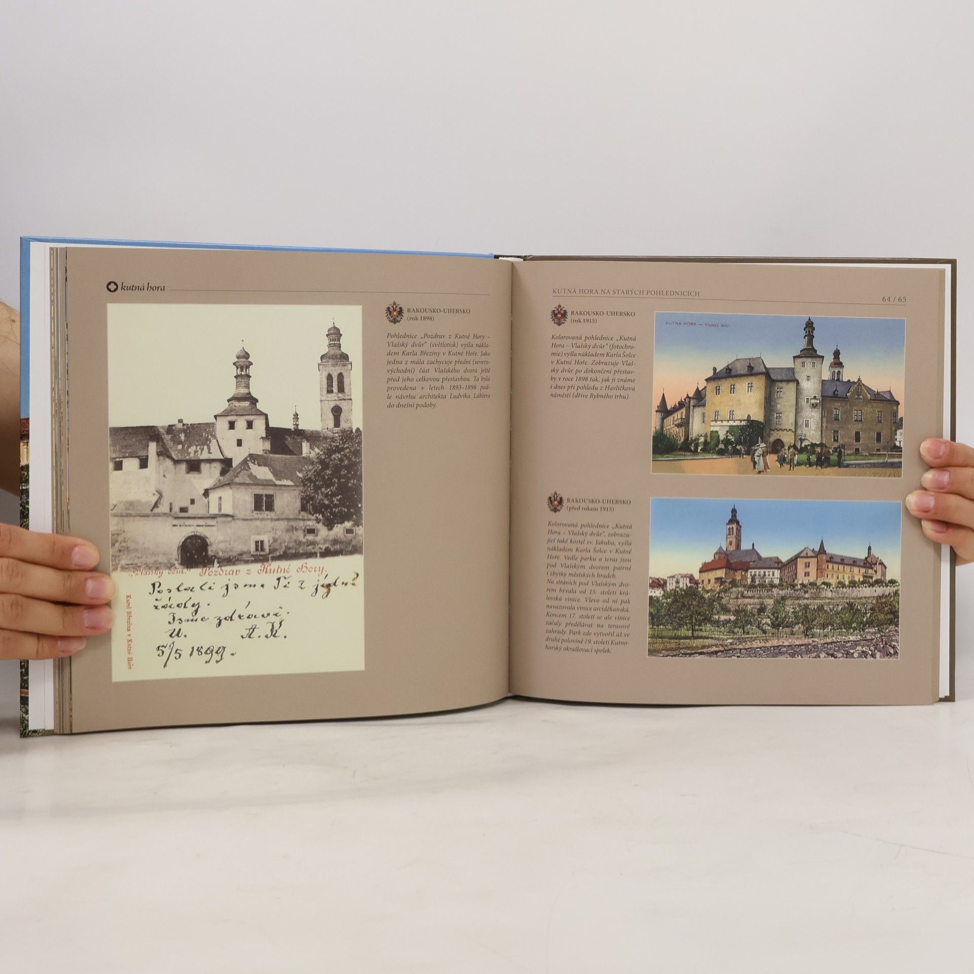 Karel Černý Kutná Hora na starých pohlednicích