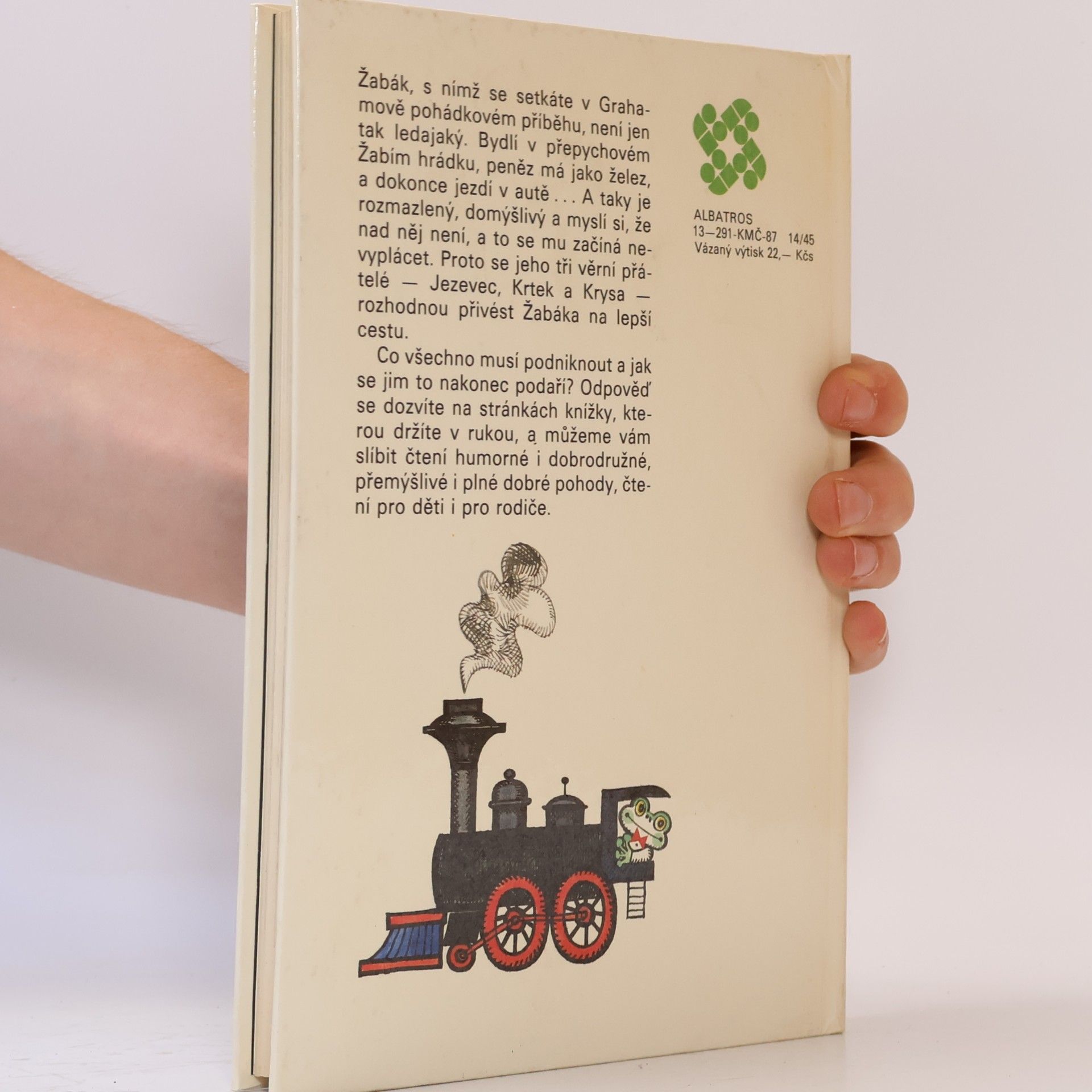 Kenneth Grahame Žabákova dobrodružství