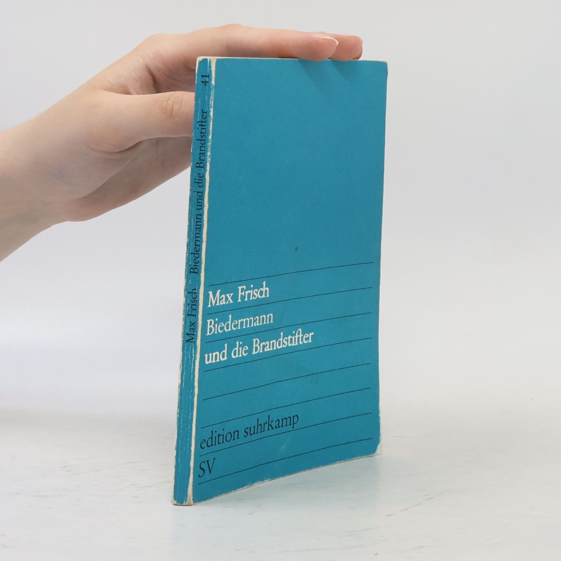 Max Frisch Biedermann und die Brandstifter