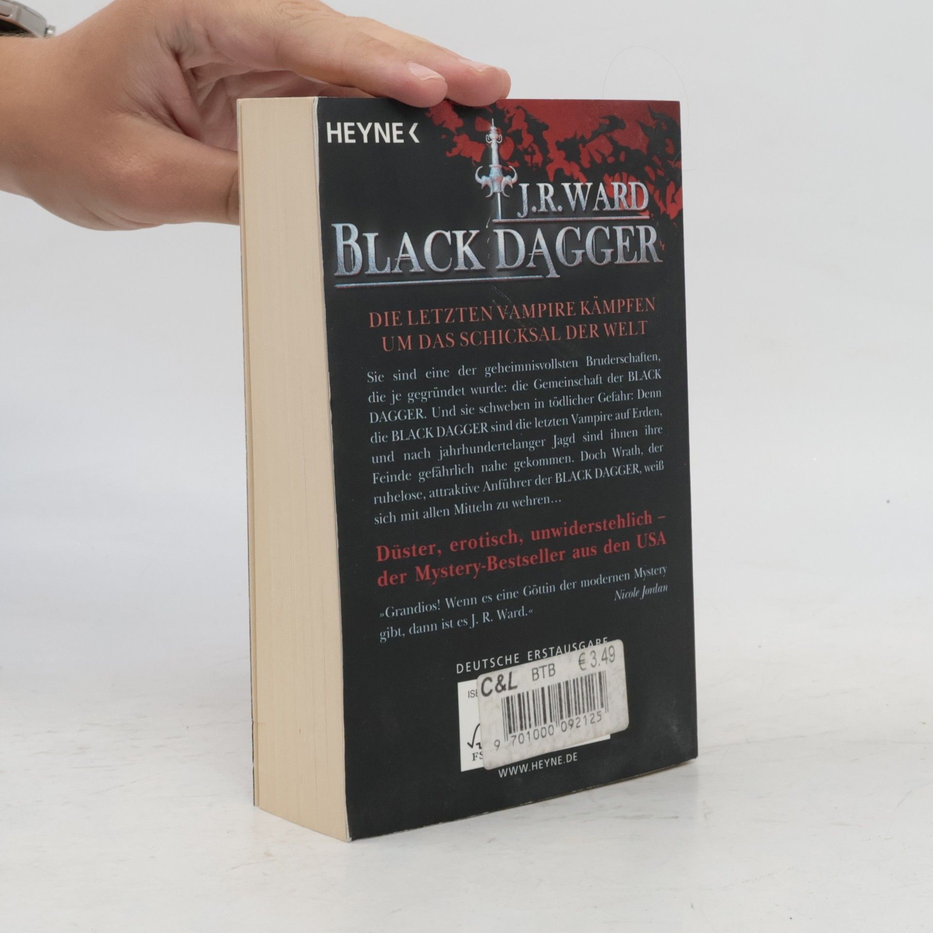 John Ward Black Dagger - Recheengel