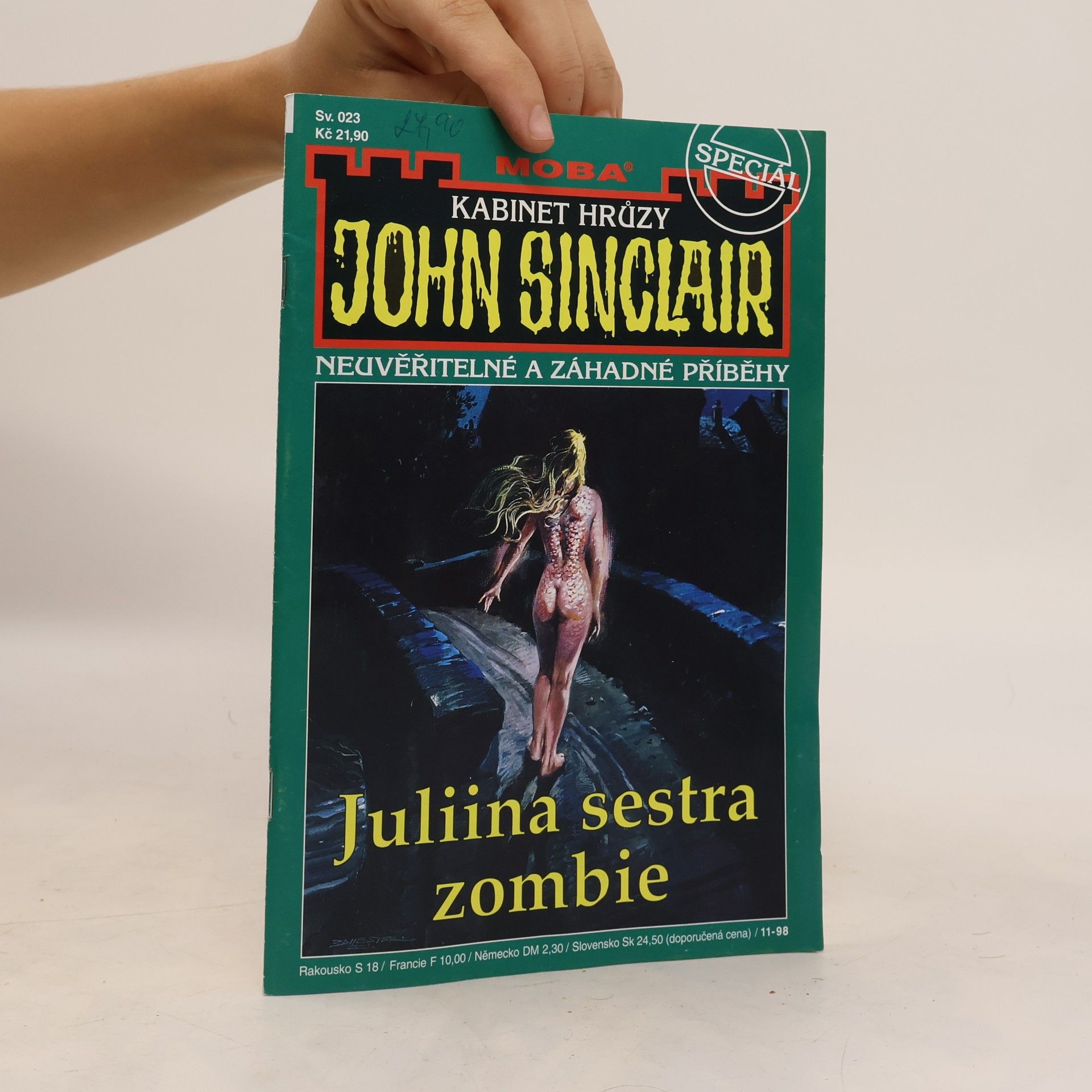 Jason Dark Juliina sestra zombie