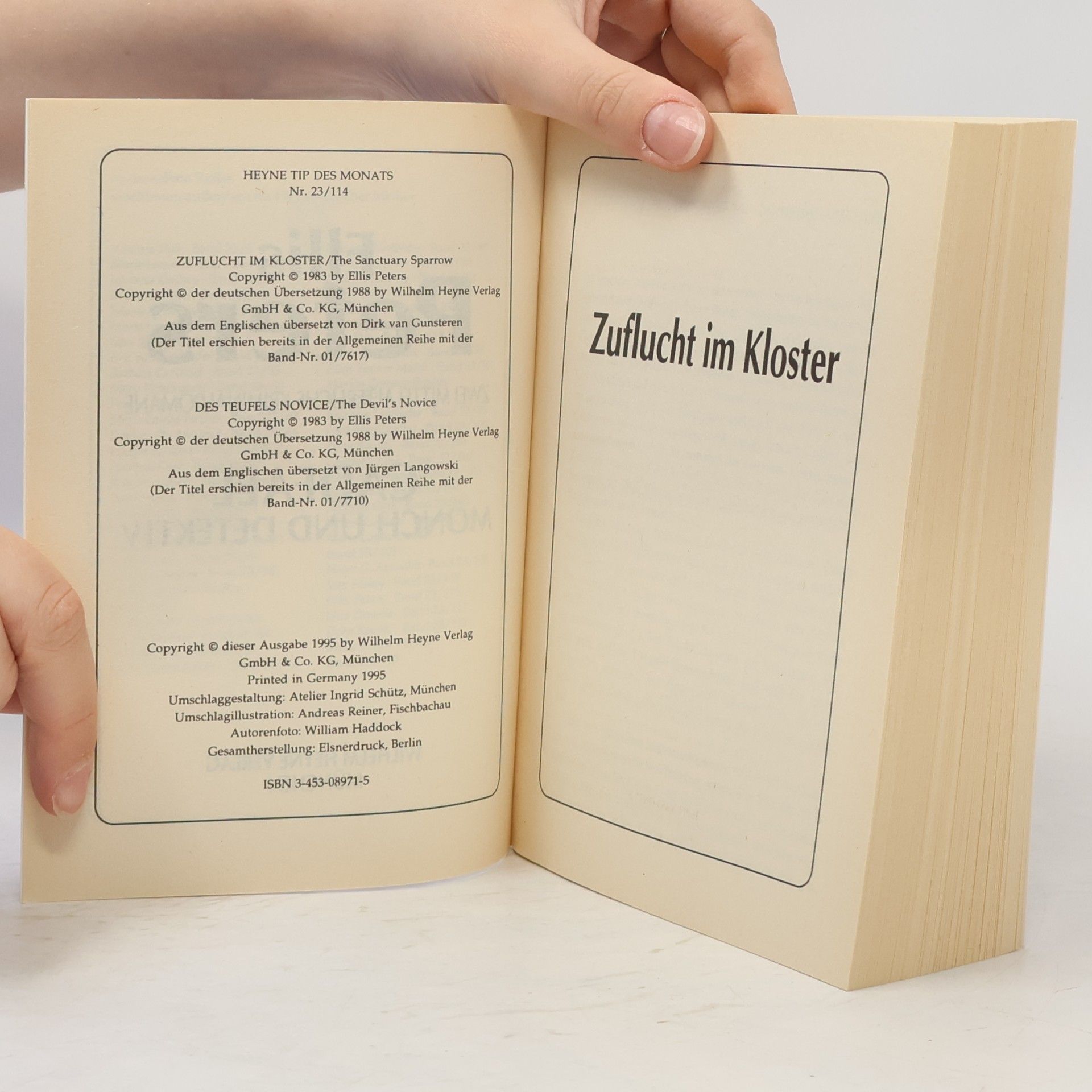 Ellis Peters Cadfael, Mönch und Detektiv