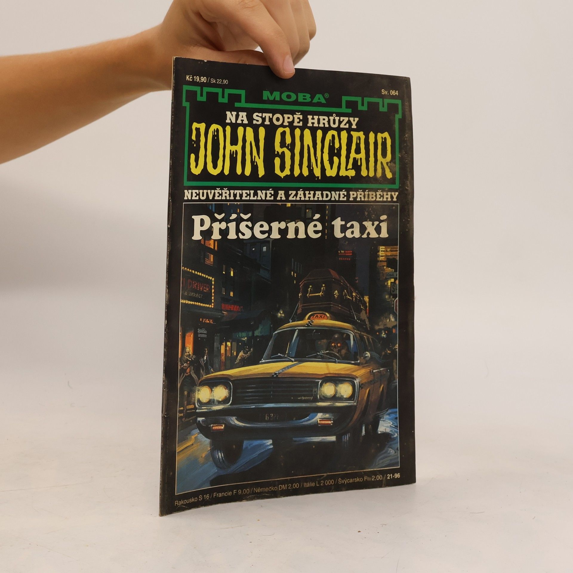 Jason Dark Příšerné taxi