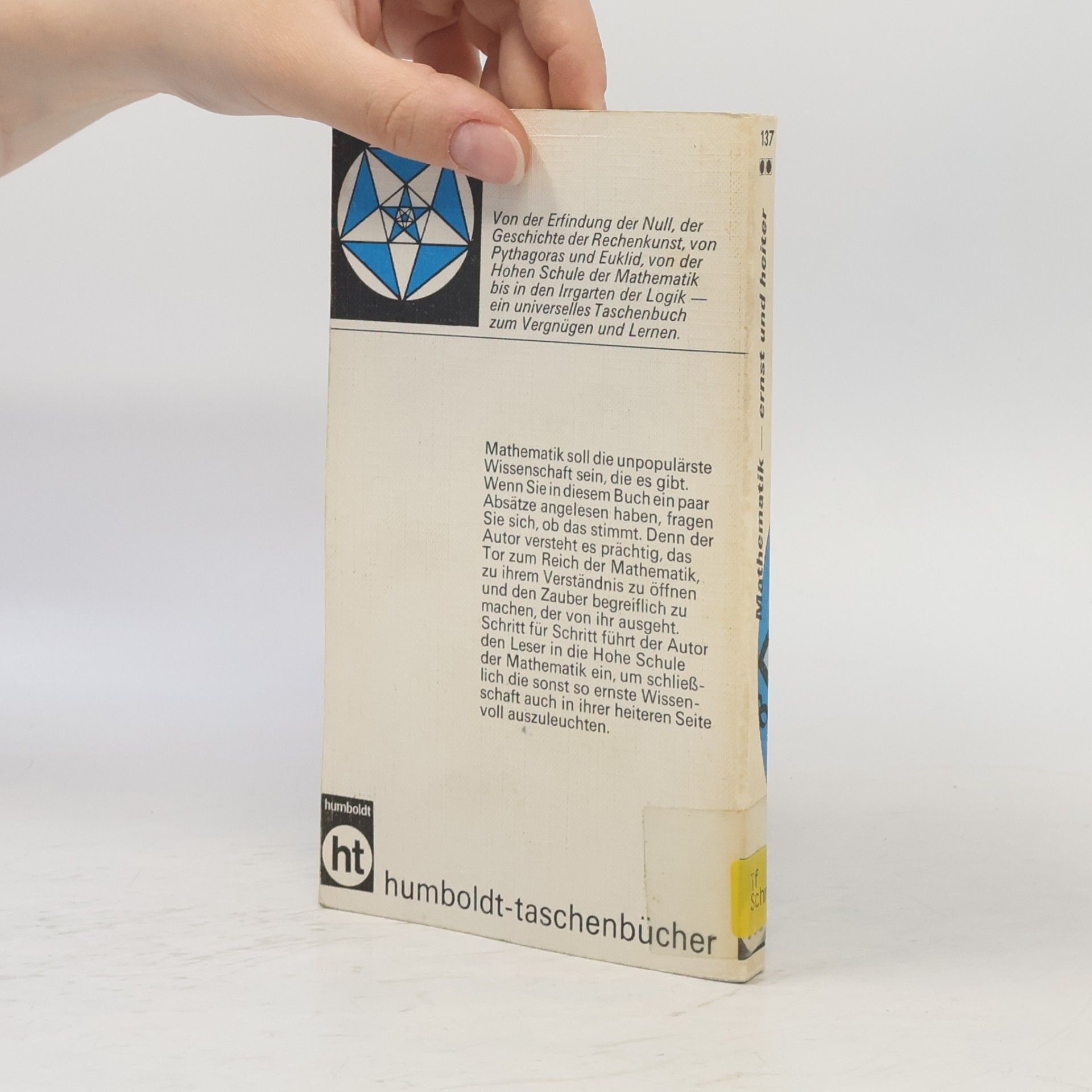 Erich Schneider Mathematik ernst und heiter