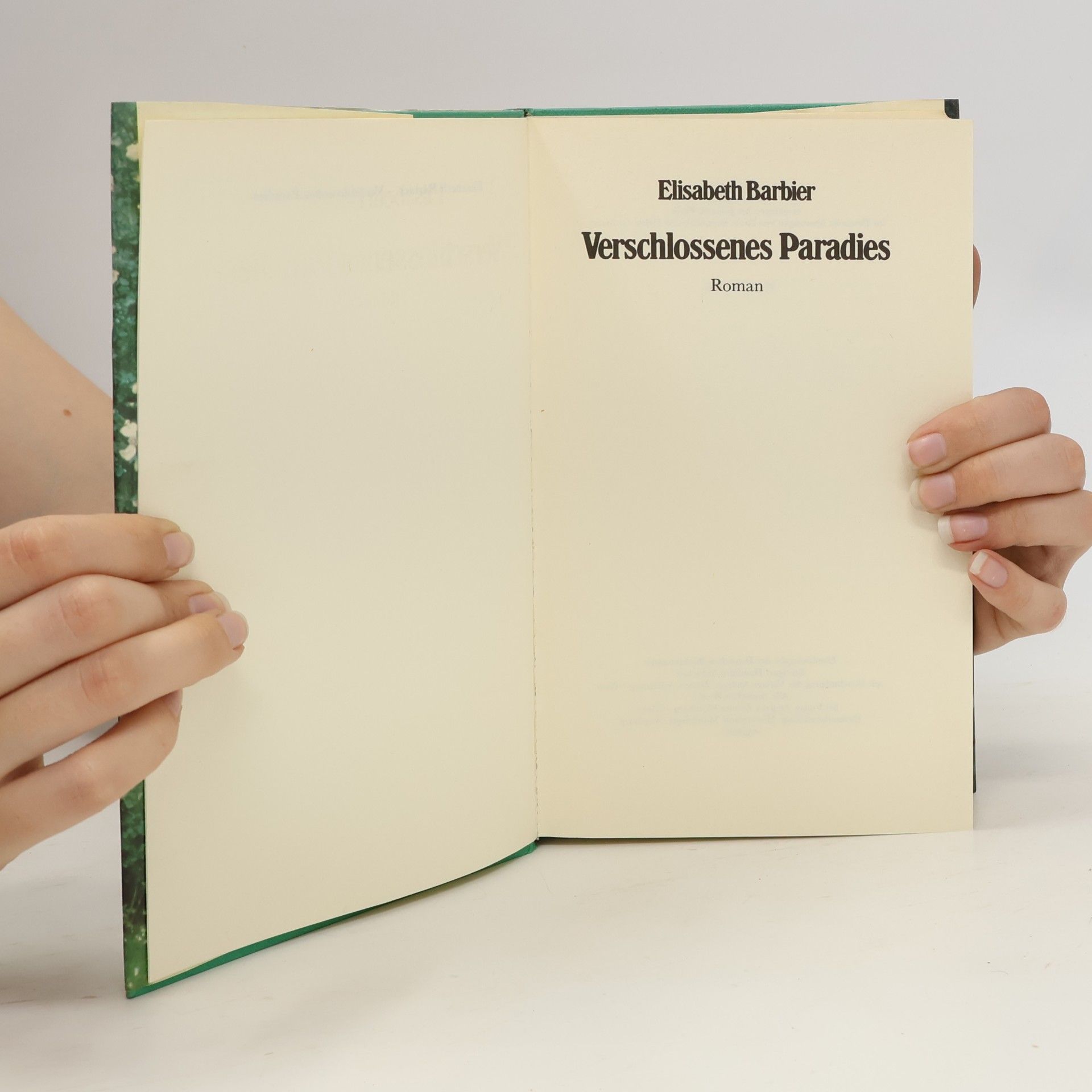 Élisabeth Barbier Verschlossenes Paradies