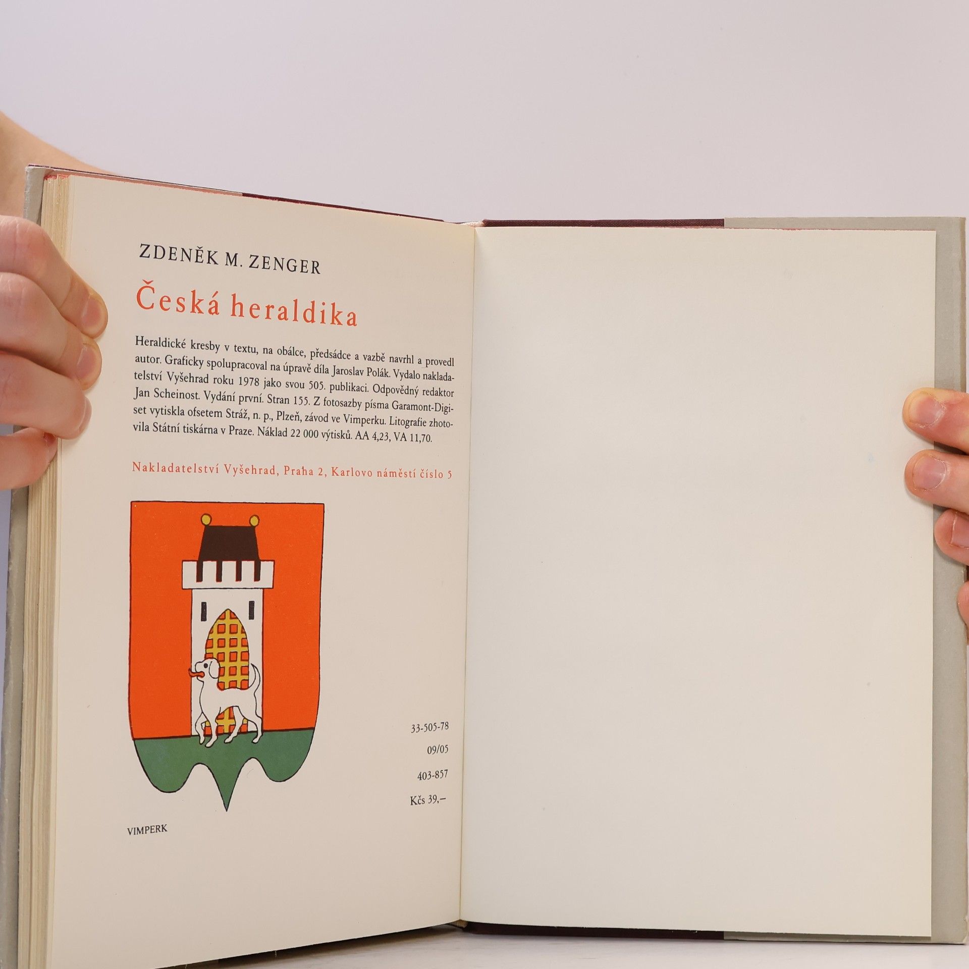 Zdeněk Maria Zenger Česká heraldika