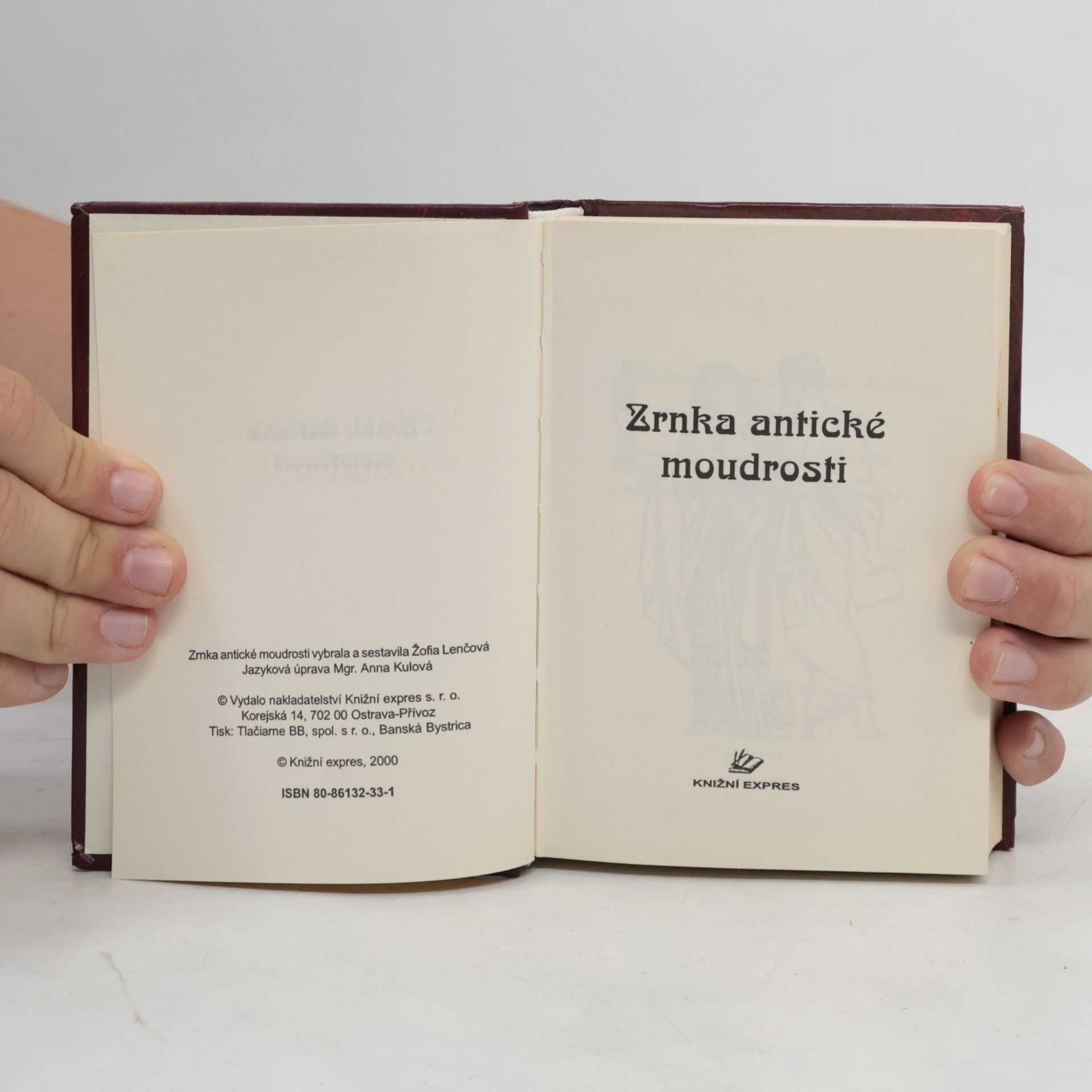 Žofia Lenčová Zrnka antické moudrosti