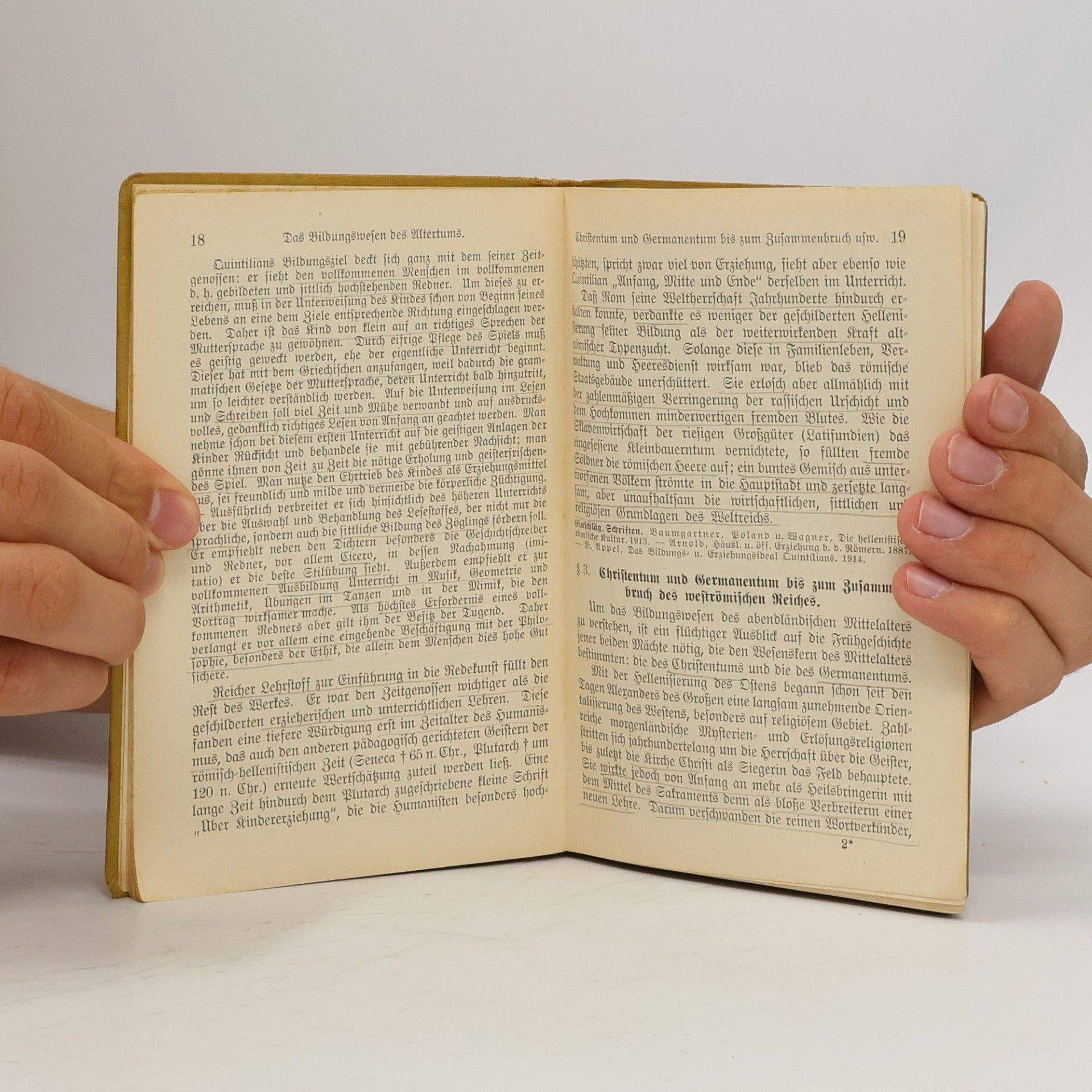 Hermann Weimer Geschichte der Pädagogik