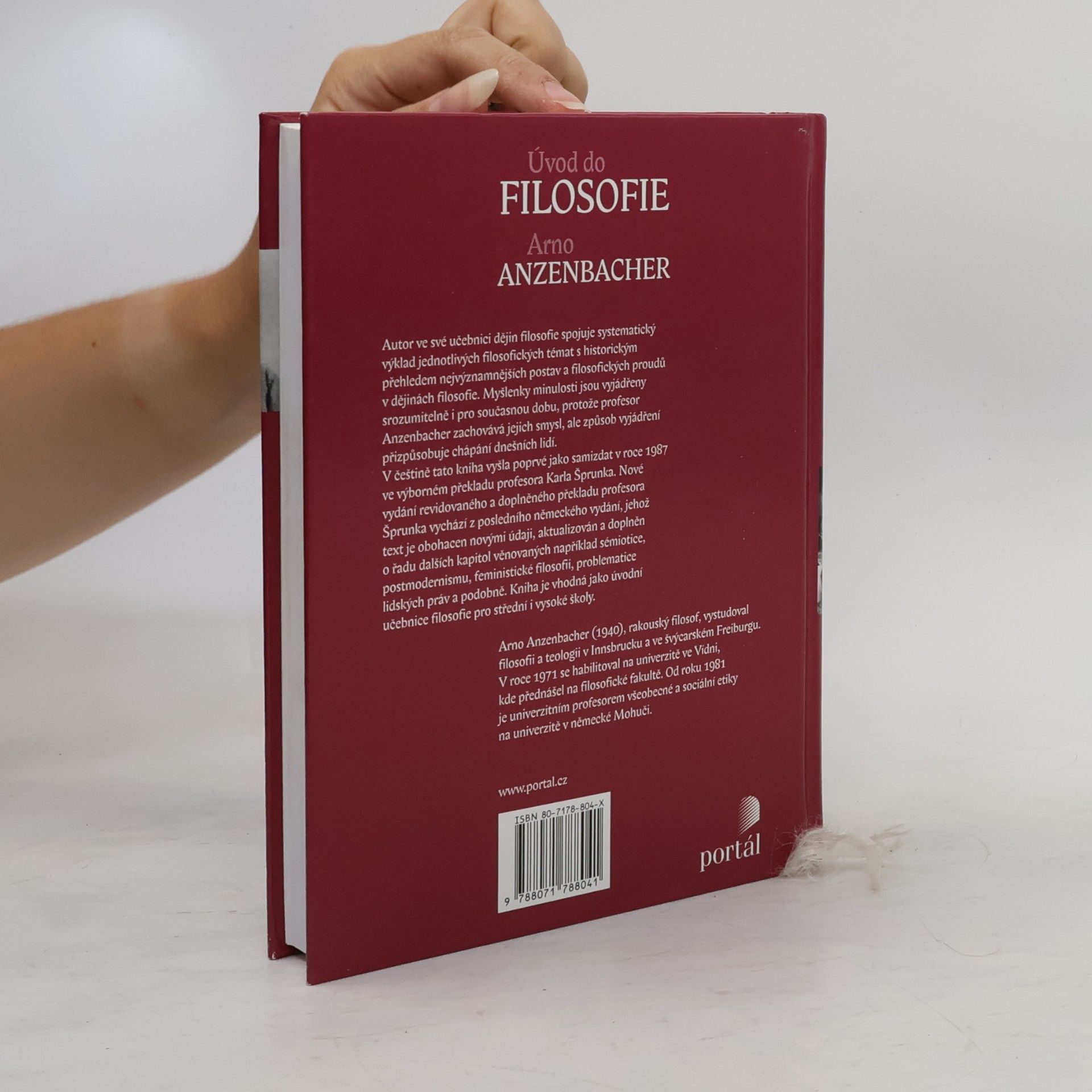 Arno Anzenbacher Úvod do filosofie