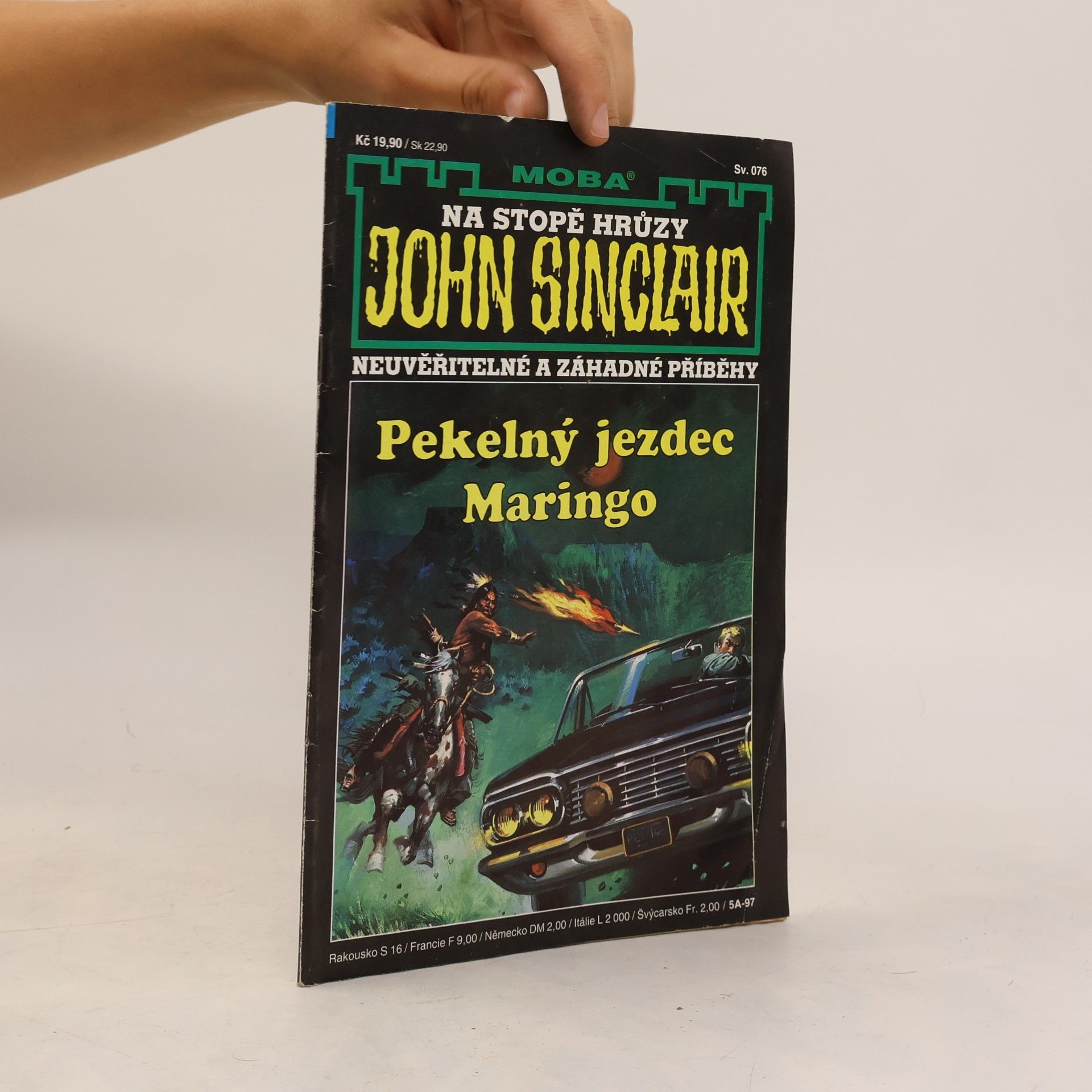 Jason Dark Pekelný jezdec Maringo