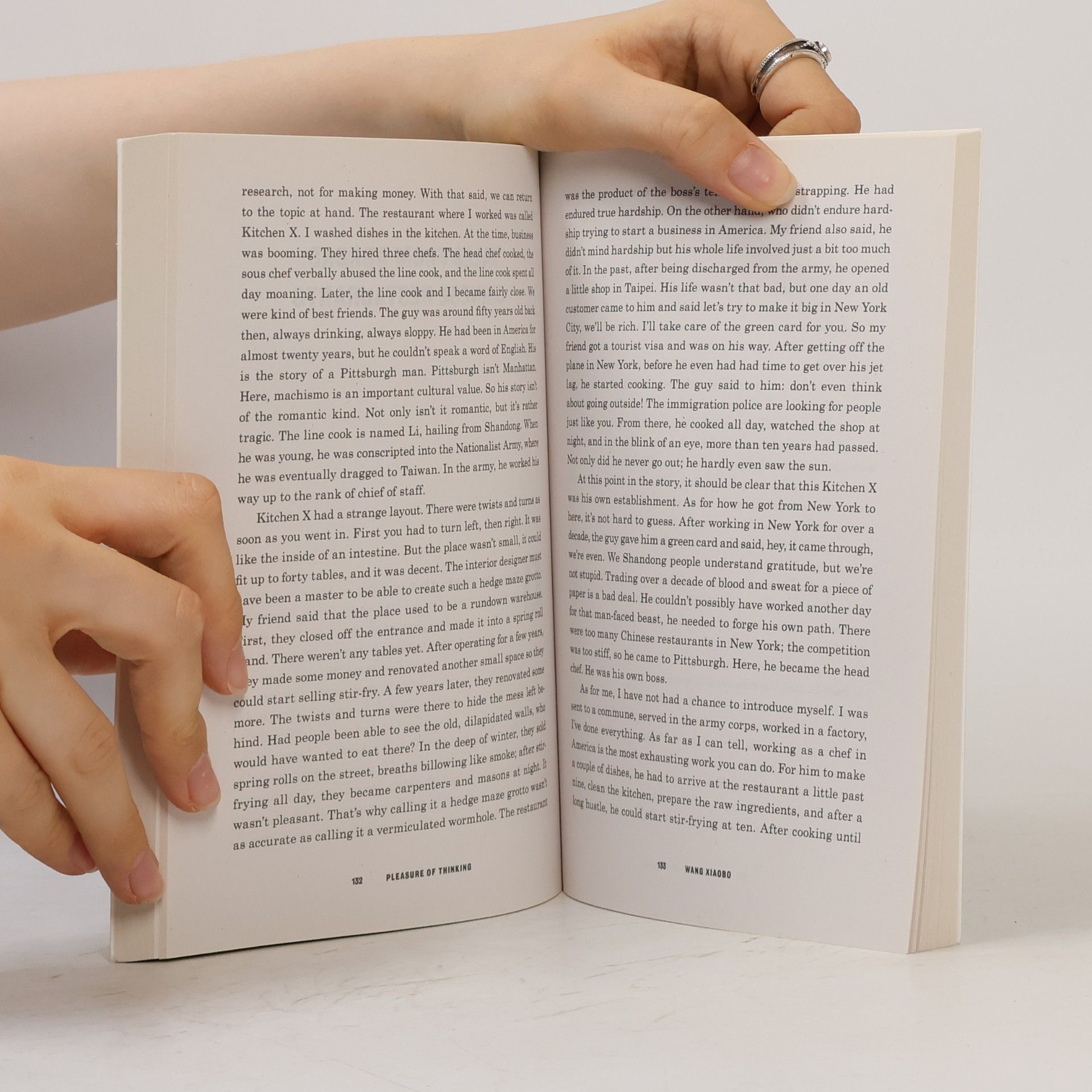 Xiaobo Wang Pleasure of Thinking