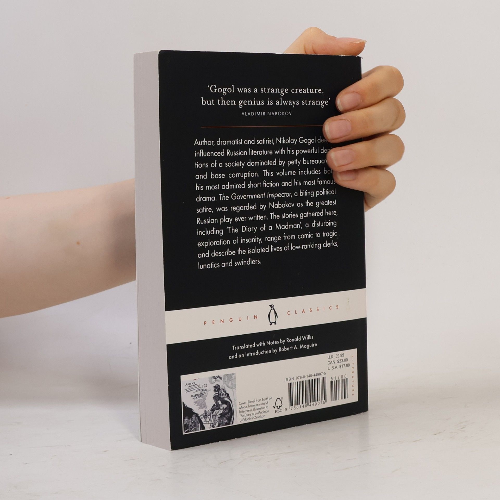 Nikolai Wassiljewitsch Gogol Penguin Classics: Diary of a Madman, The Government Inspector, & Selected Stories