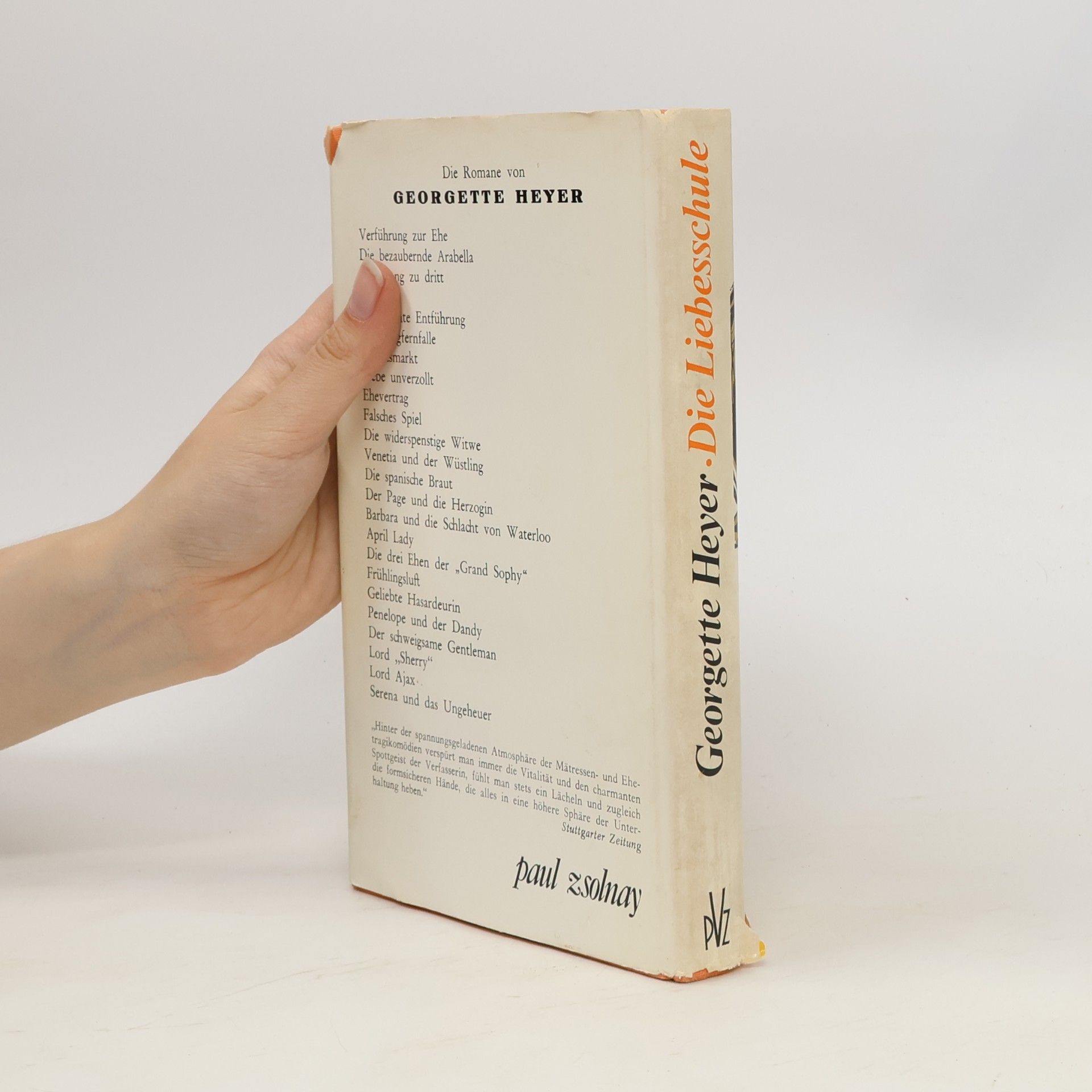 Georgette Heyer Die Liebesschule