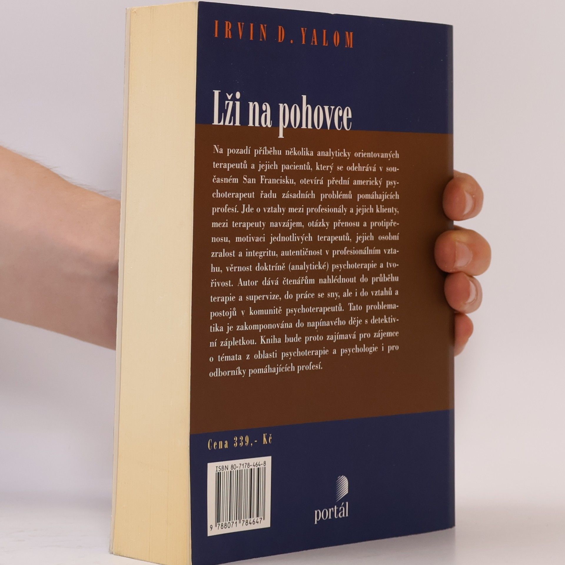 Irvin Yalom Lži na pohovce