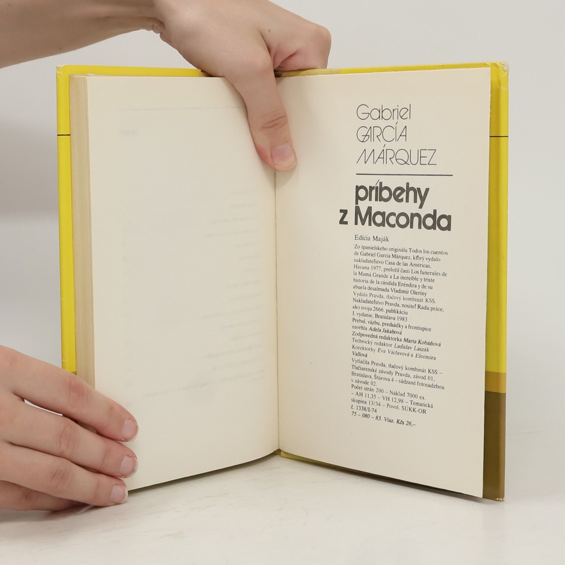 Gabriel García Márquez Príbehy z Maconda