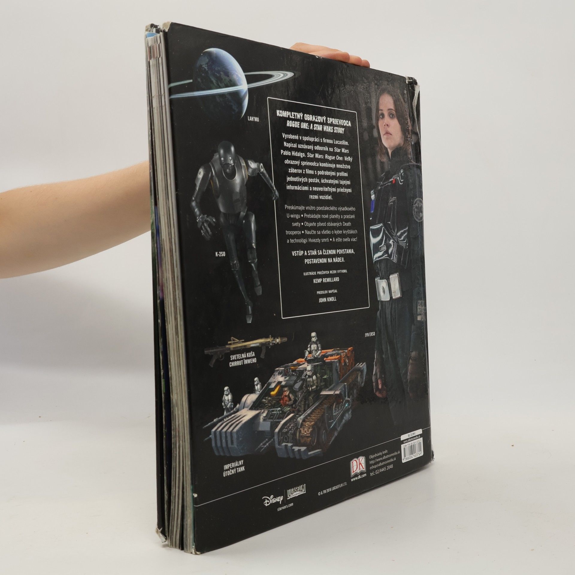 Pablo Hidalgo Star Wars Rogue One. Velký obrazový sprievodca