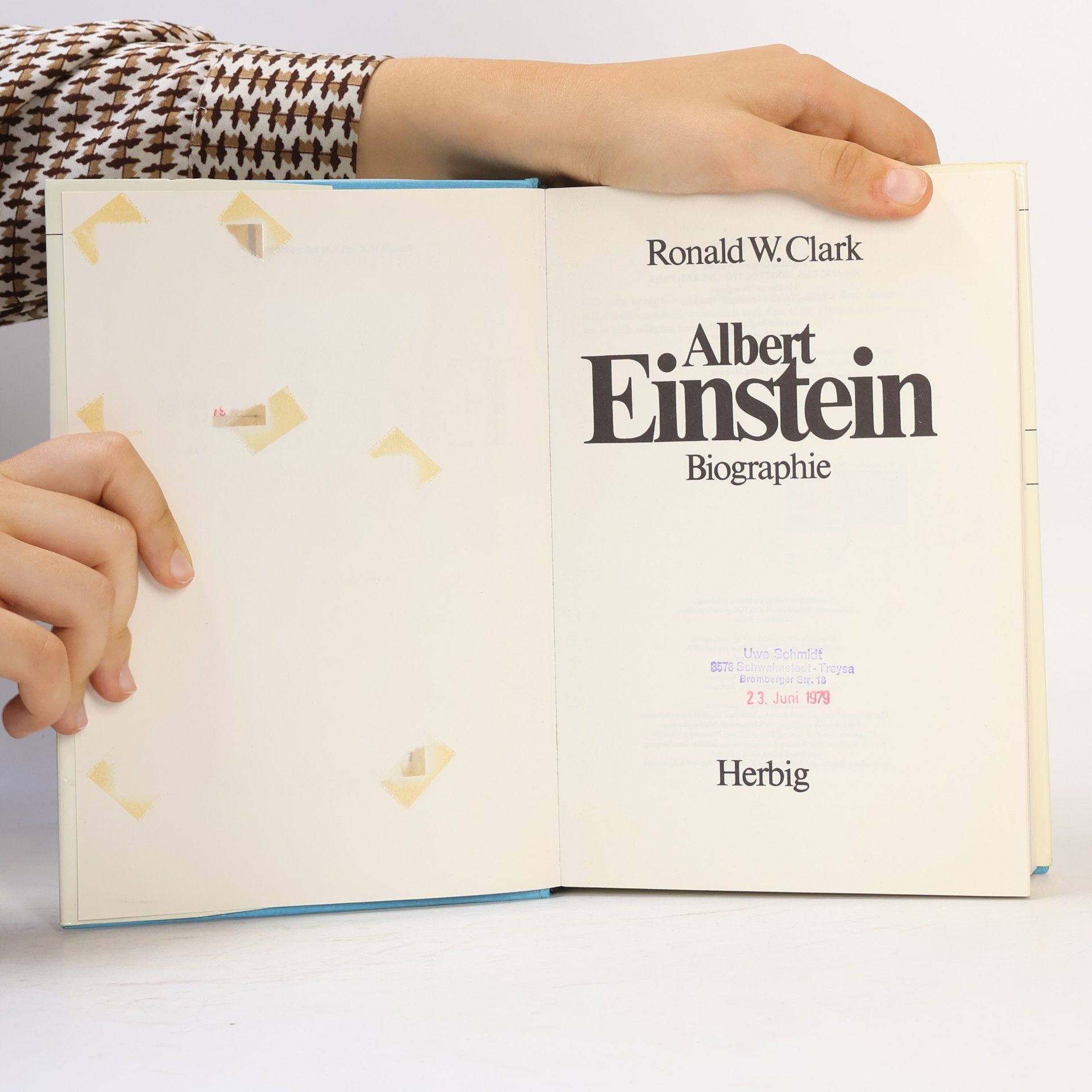 Ronald William Clark Albert Einstein