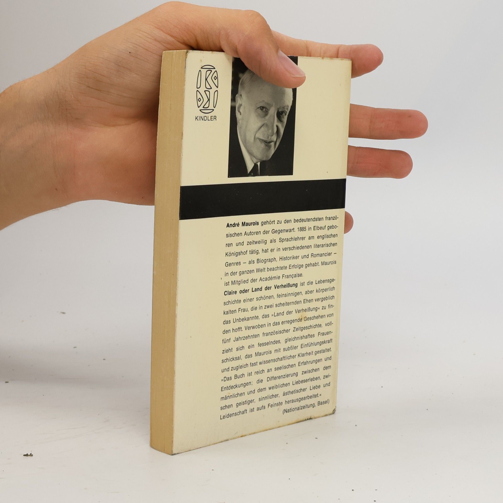 André Maurois Claire oder Land der Verheissung