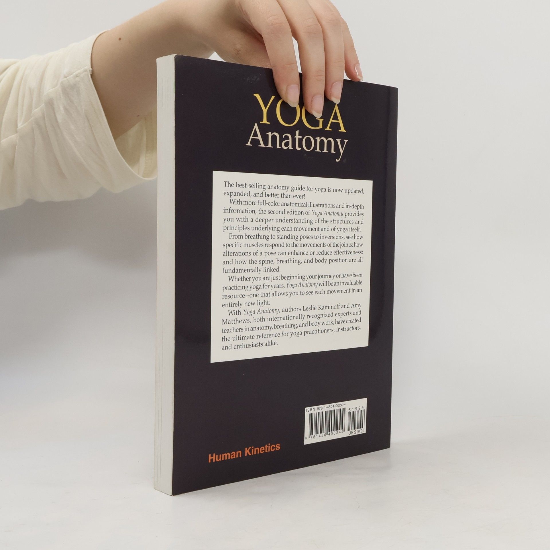 Leslie Kaminoff Yoga anatomy
