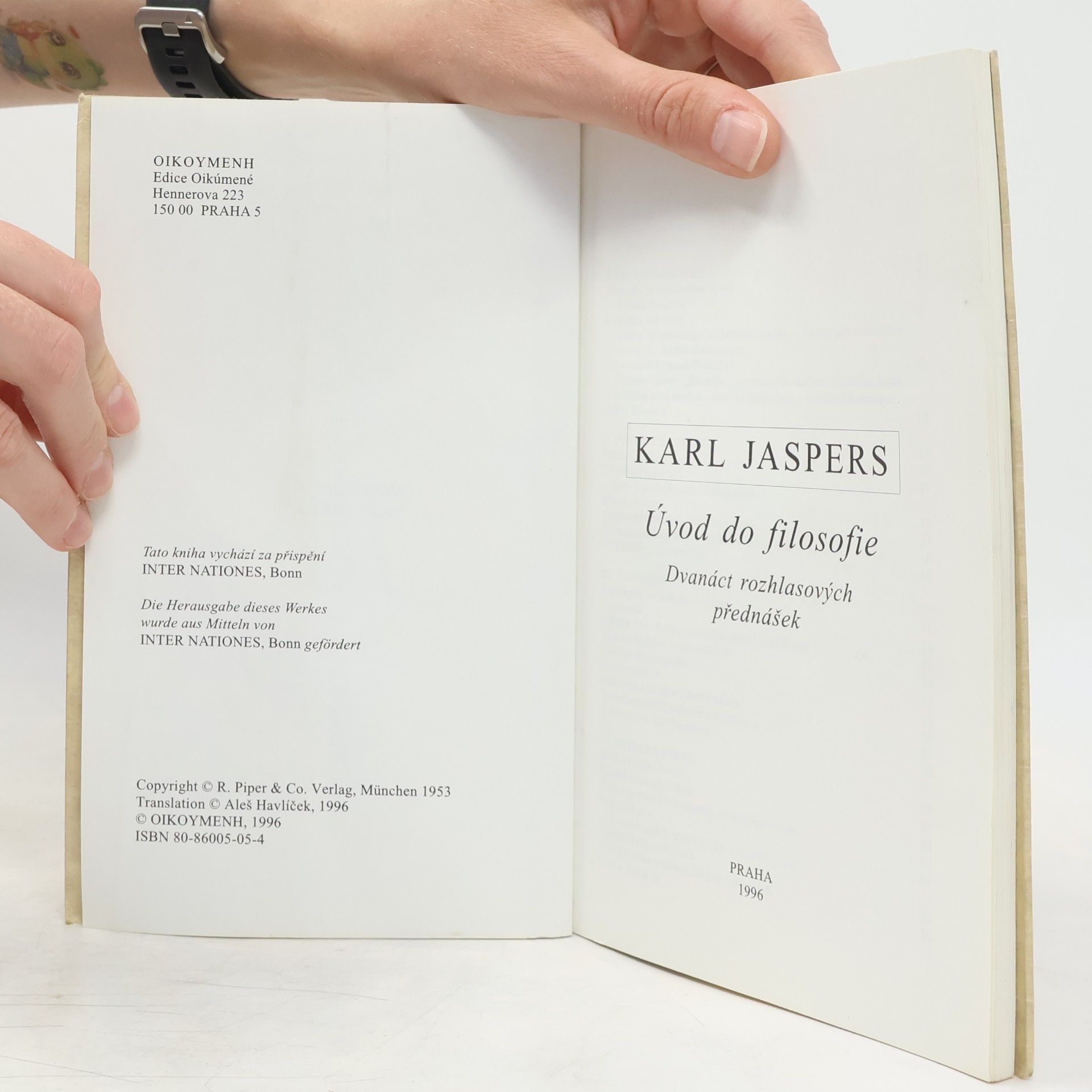Karl Jaspers Úvod do filosofie