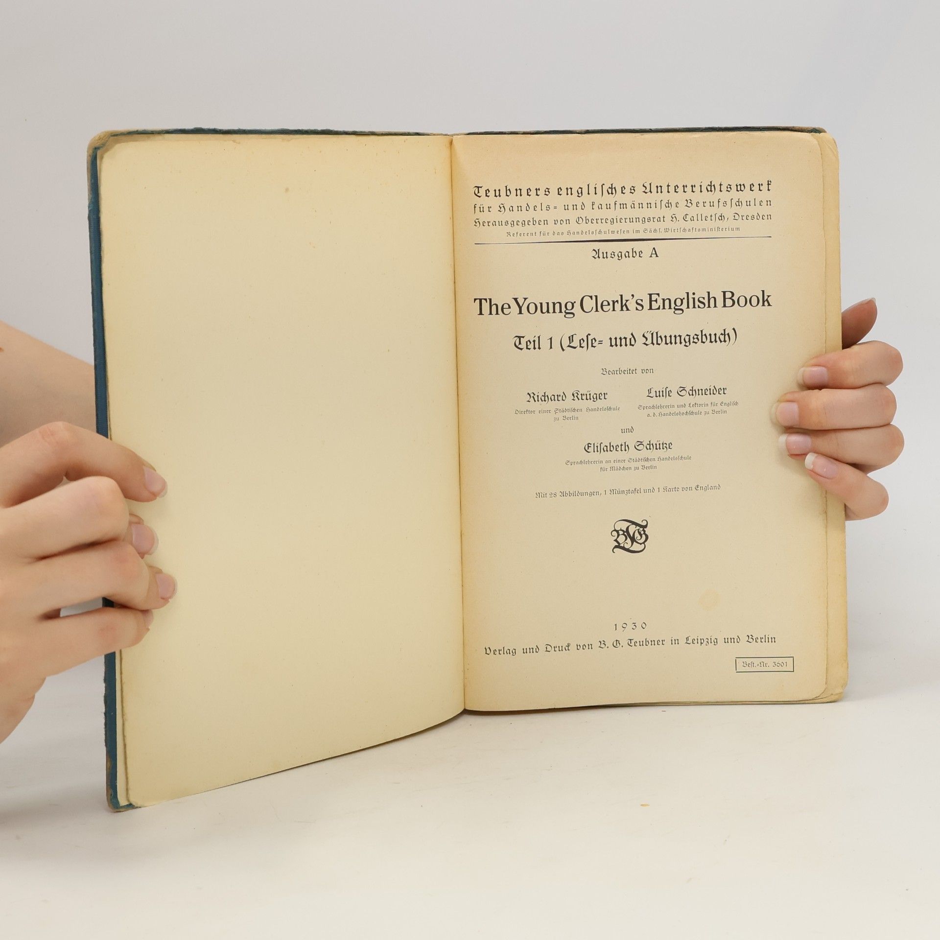 Luise Schneider The Young Clerk's English Book A/1