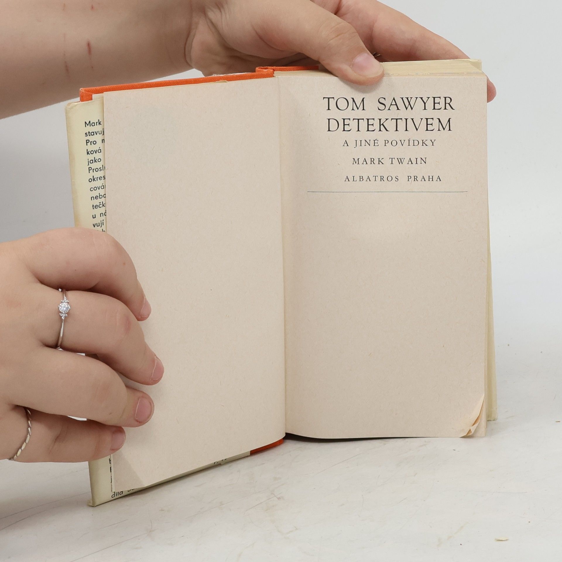 Mark Twain Tom Sawyer detektivem a jiné povídky