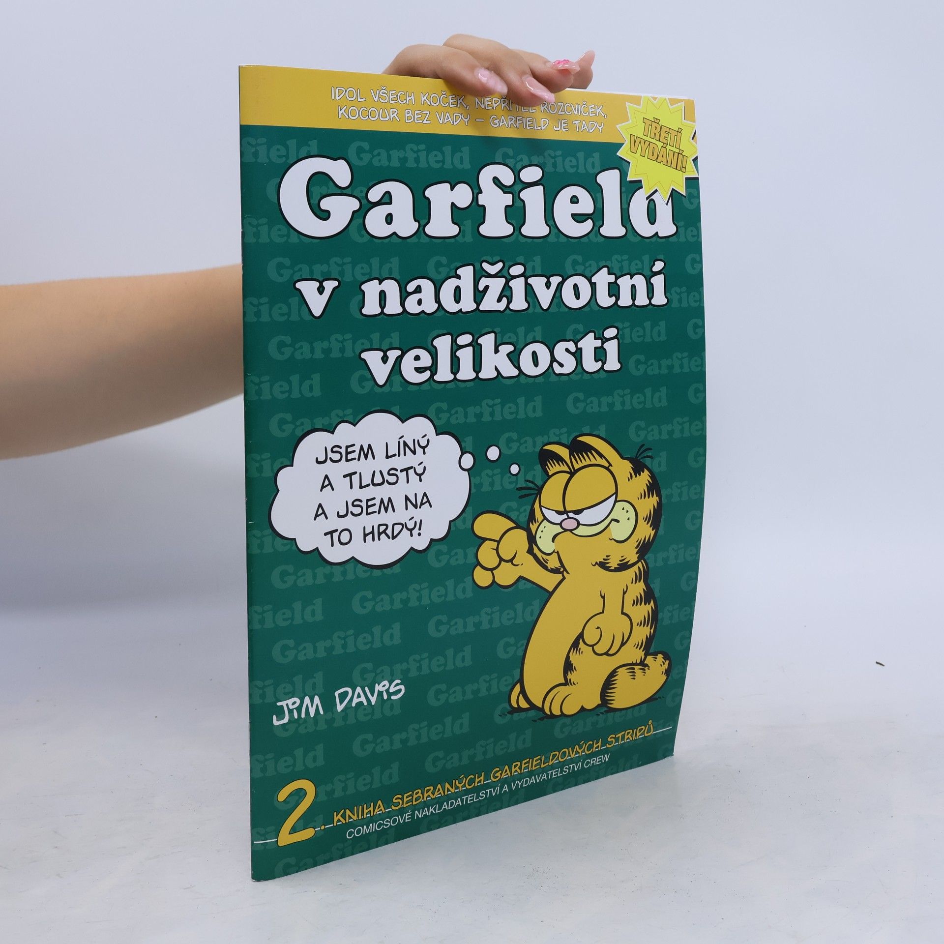 Jim Davis Garfield v nadživotní velikosti