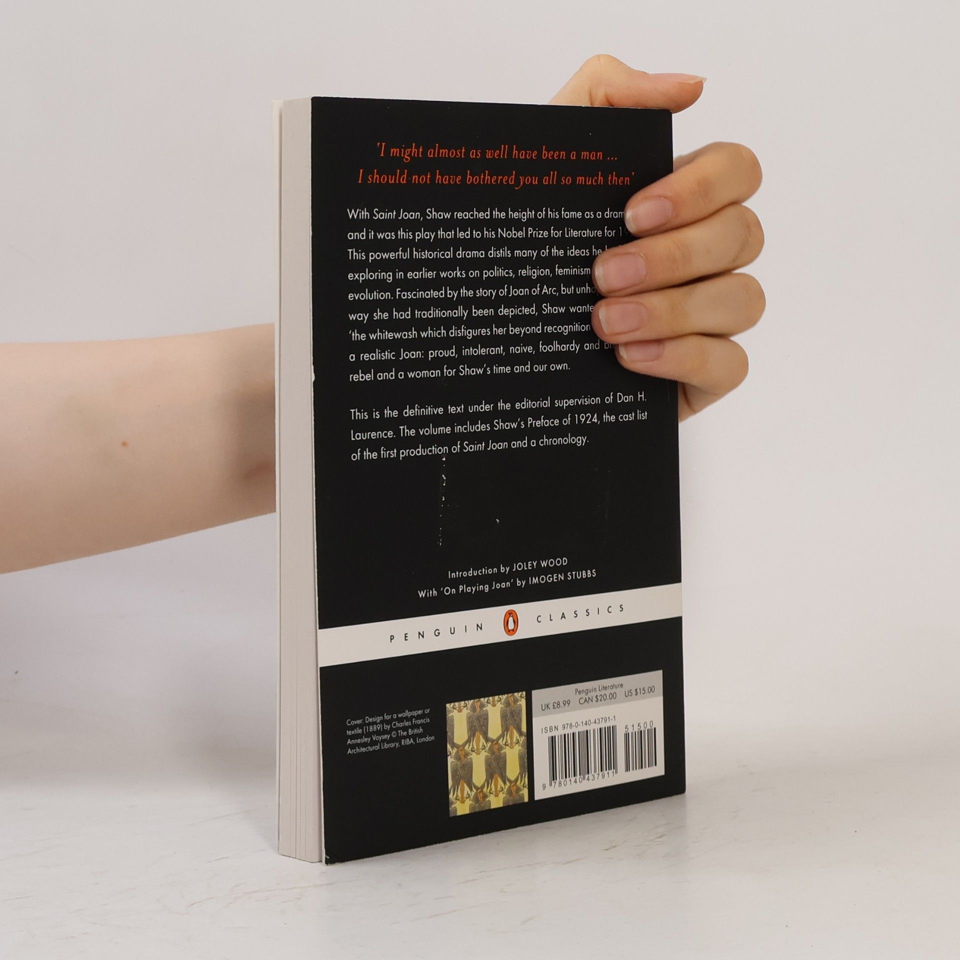 George Bernard Shaw Penguin Classics: Saint Joan
