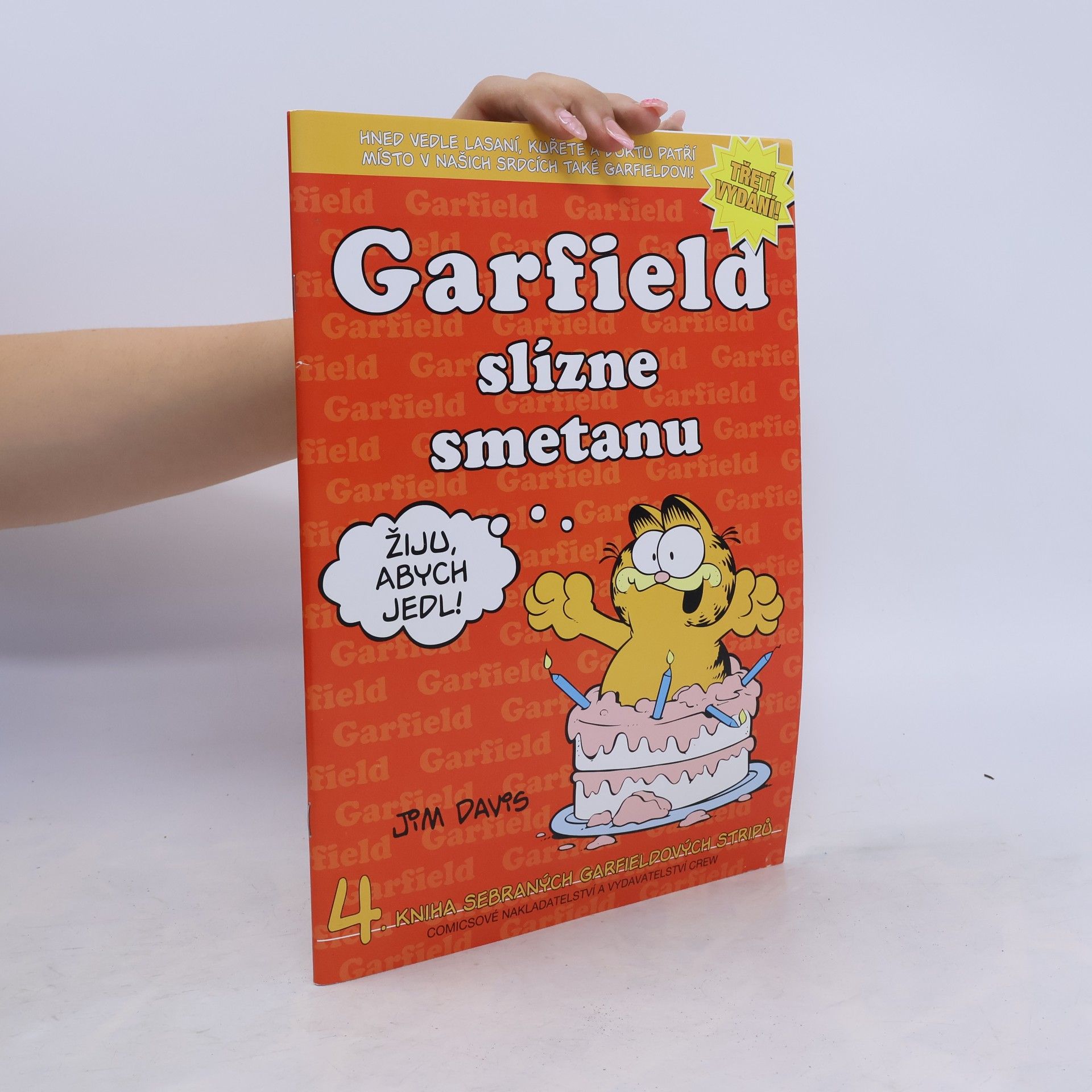 Jim Davis Garfield #04: Slízne smetanu