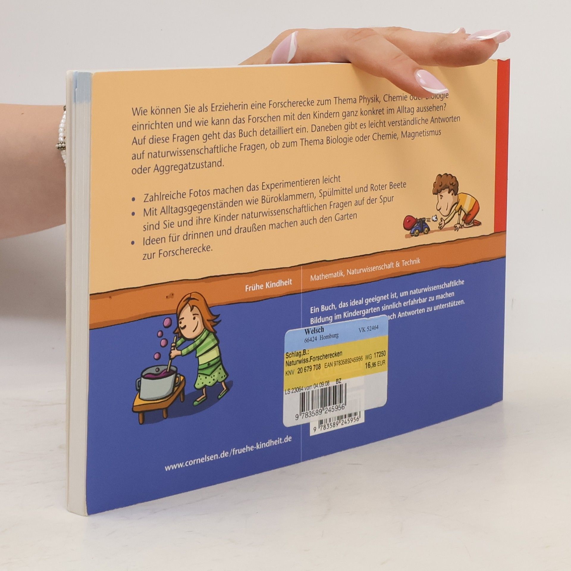 Bernd Schlag Naturwissenschaftliche Forscherecken im Kindergarten einrichten und nutzen