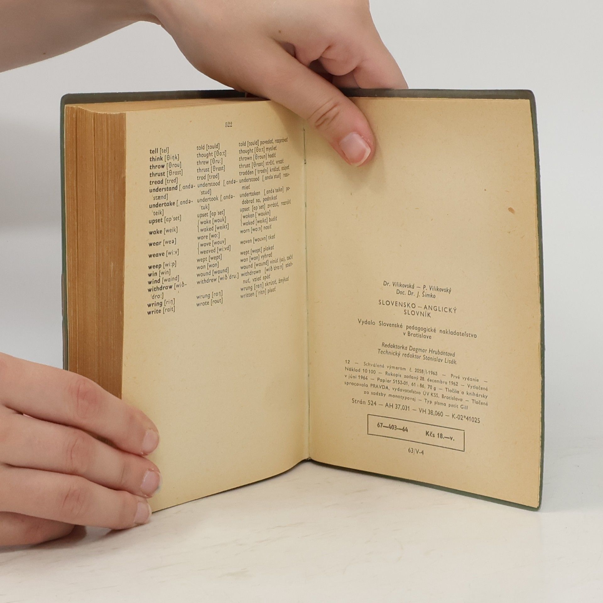 Various authors Slovensko-anglický slovník