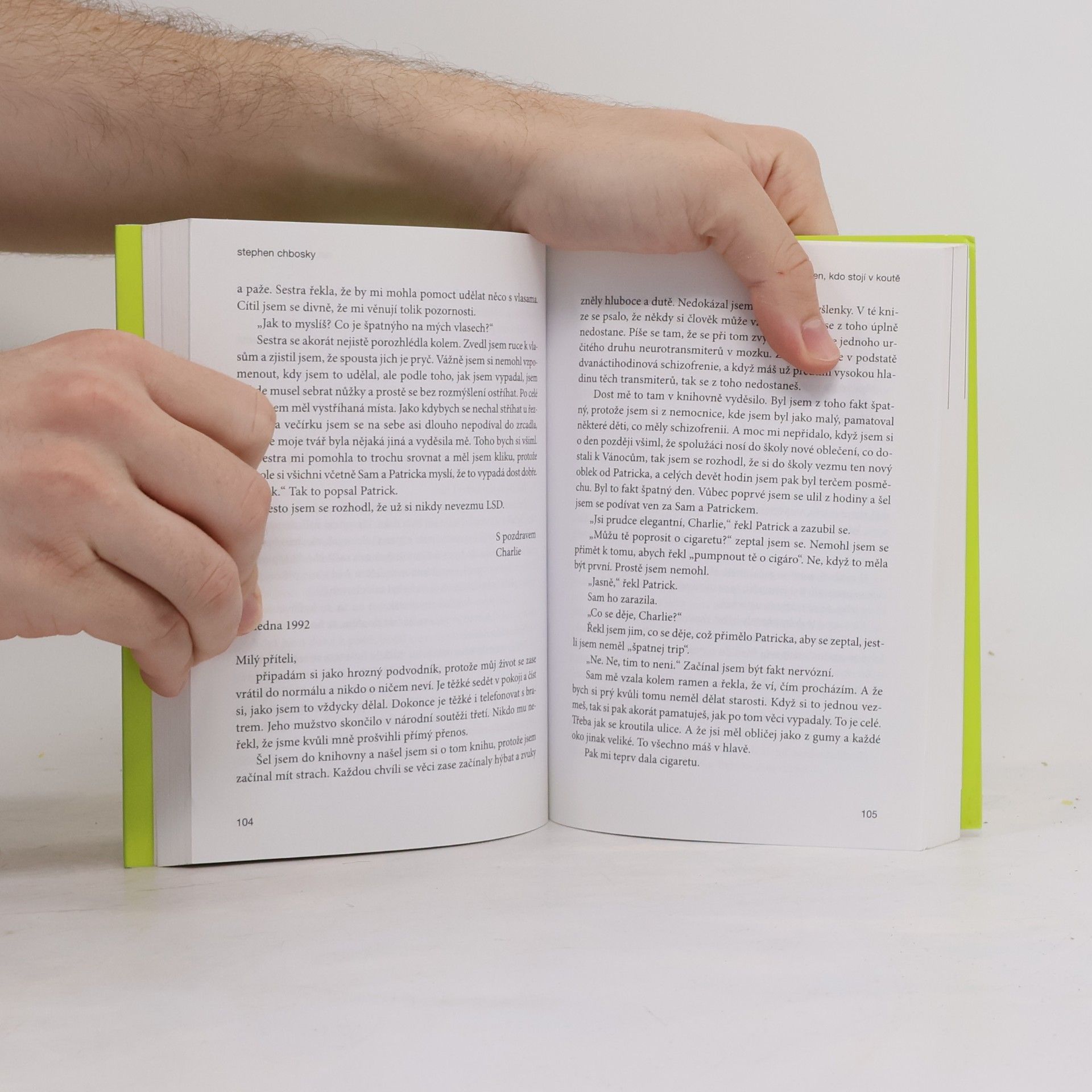 Stephen Chbosky Ten, kdo stojí v koutě