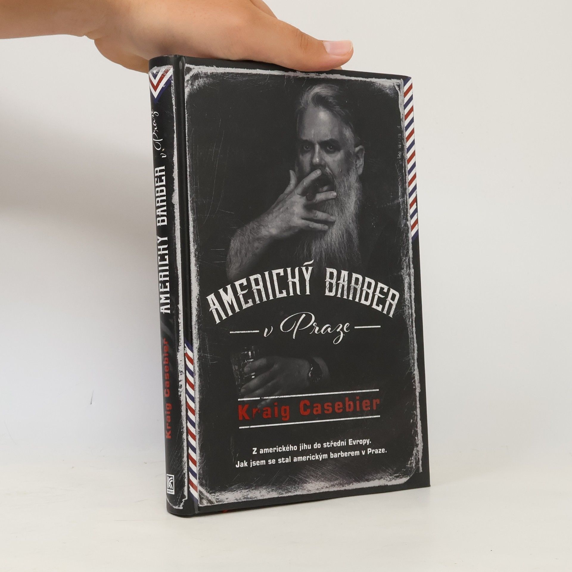 Kraig Casebier Americký barber v Praze