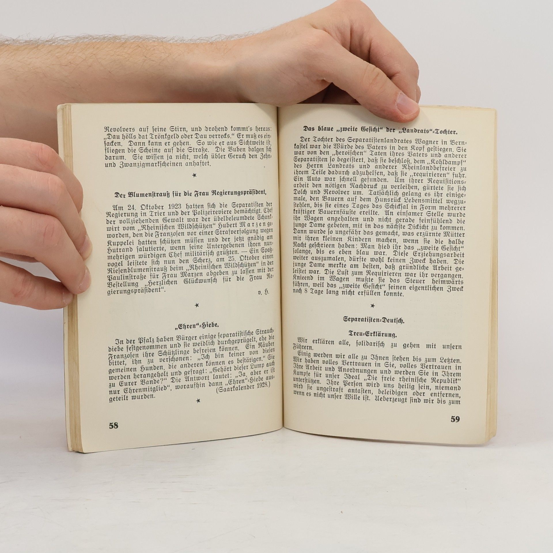 kolektiv Humor aus der rheinischen Besatzungszeit, 1918 bis 1930