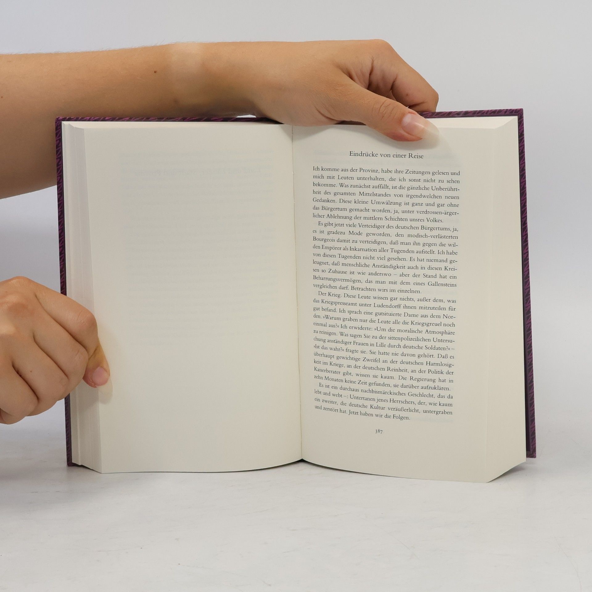 Kurt Tucholsky Ein Lesebuch
