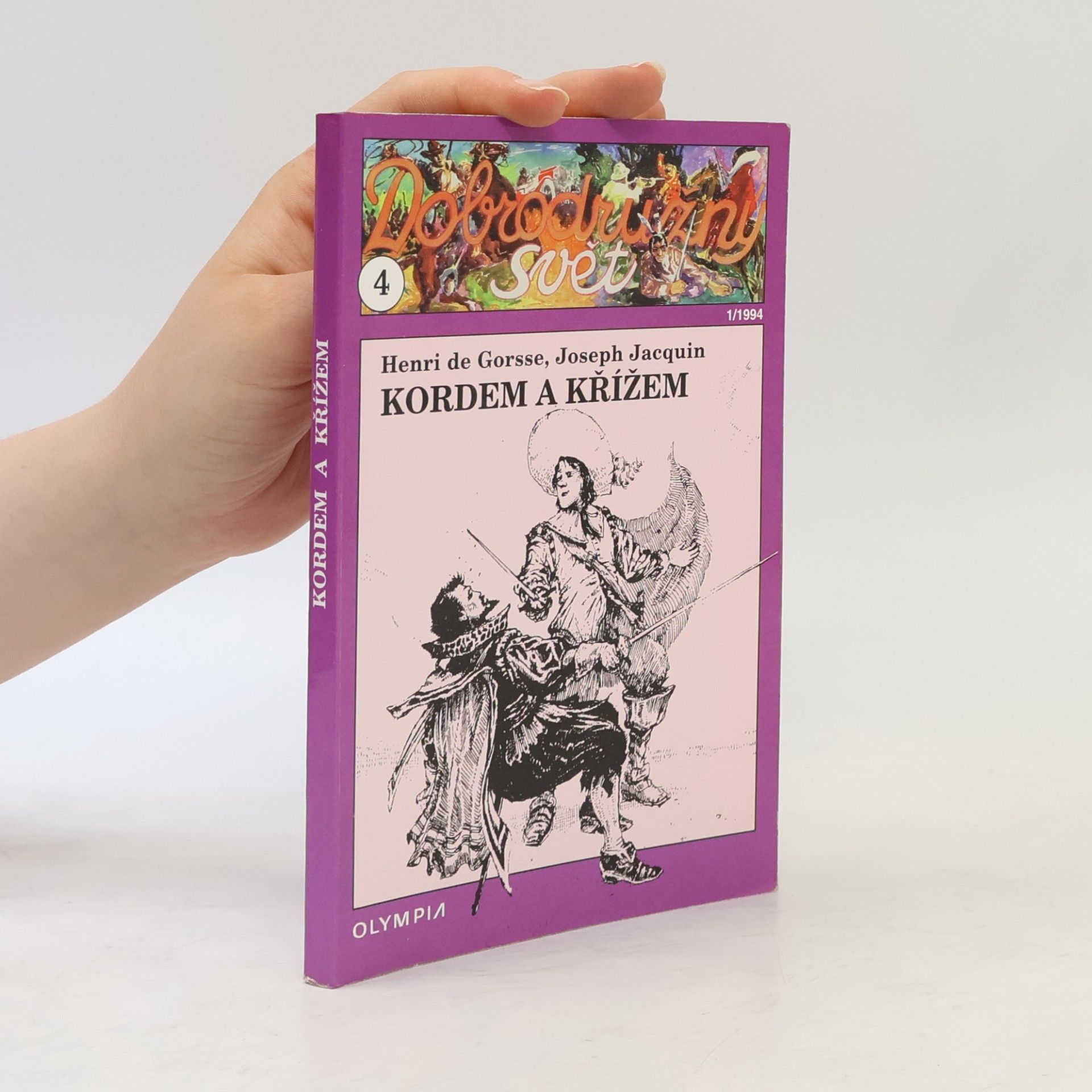 Henri de Gorsse Kordem a křížem