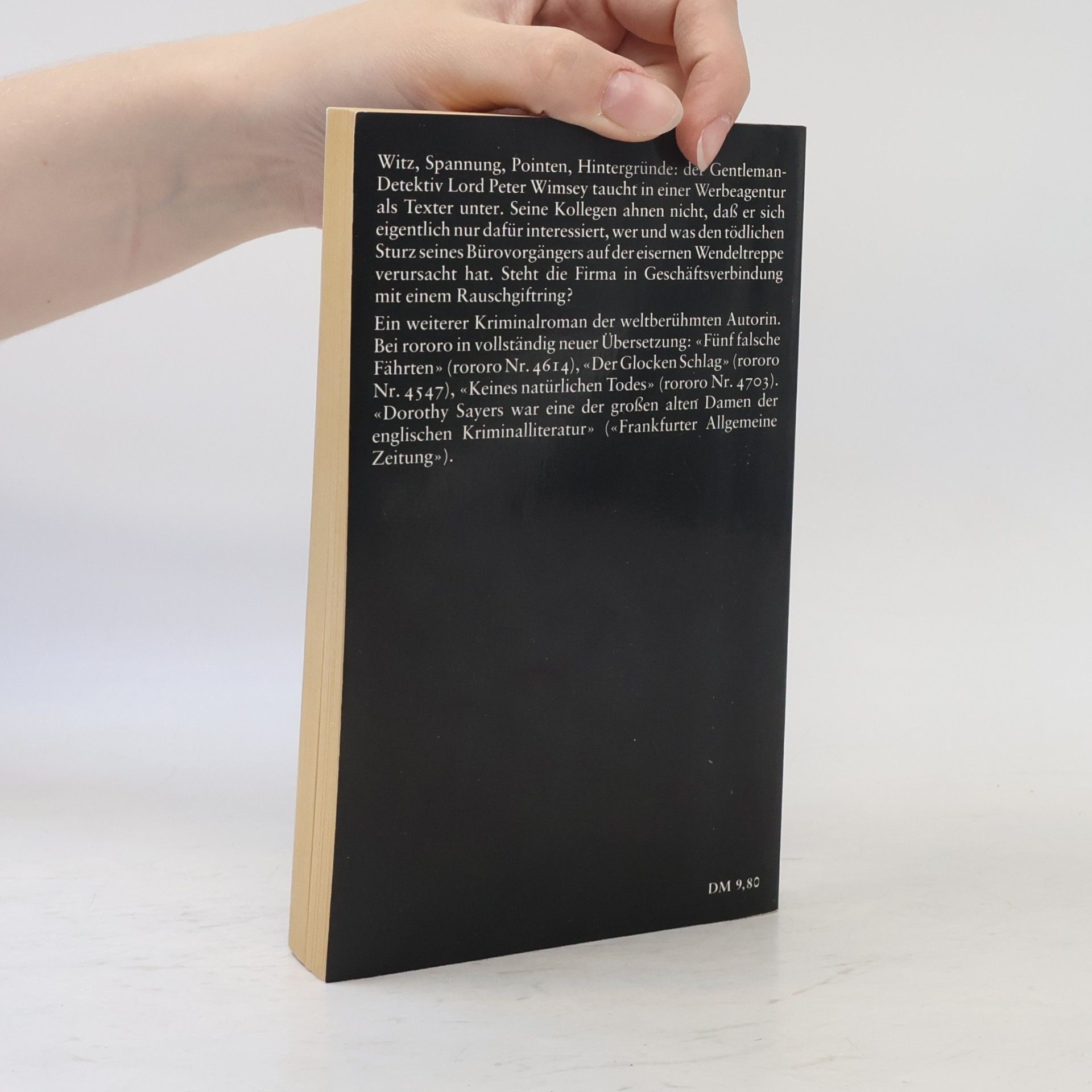 Dorothy L. Sayers Mord braucht Reklame