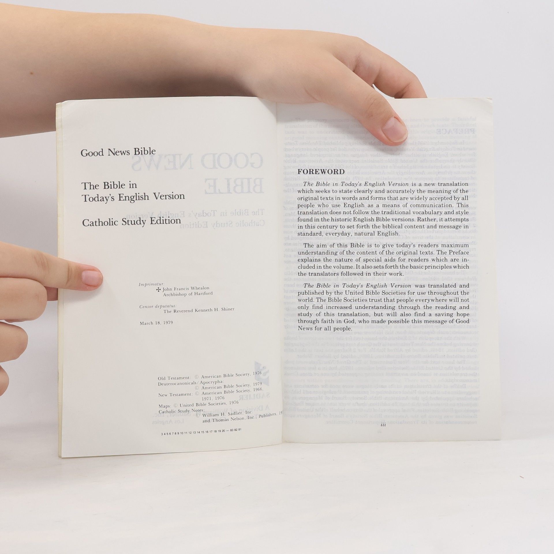 Various authors Good News Bible