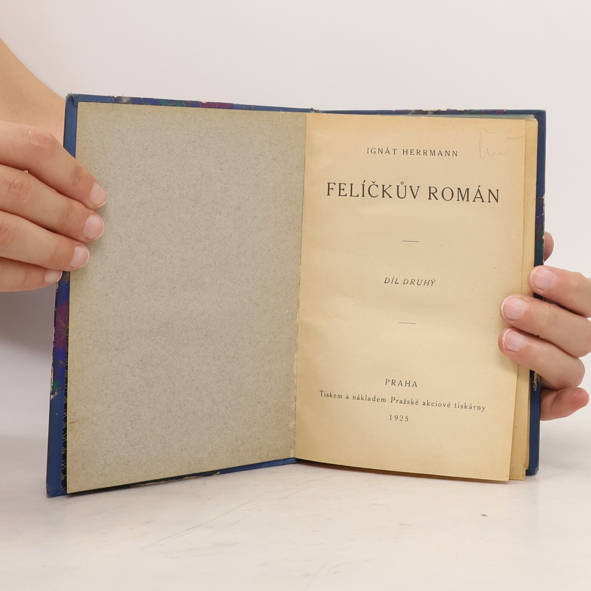 Ignát Herrmann Felíčkův román díl II.