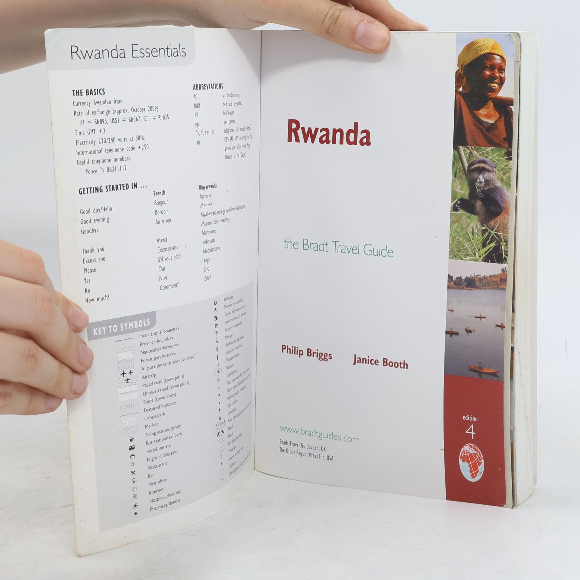 Philip Briggs Bradt Guides - 4: Rwanda