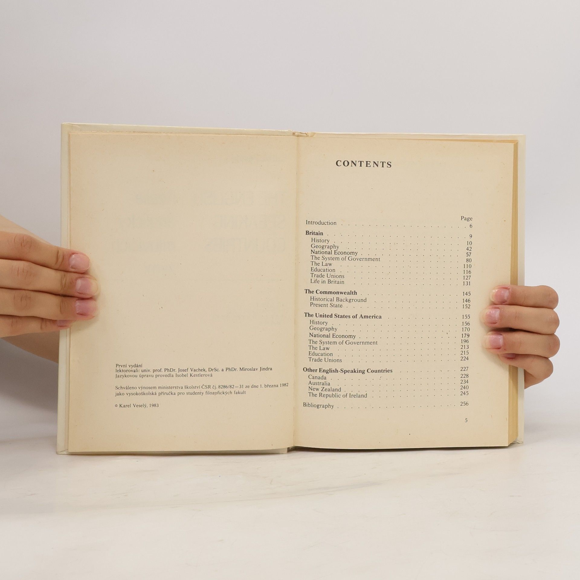Kolektiv autorů The Englisch Speaking Countries. Reálie anglicky mluvících zemí