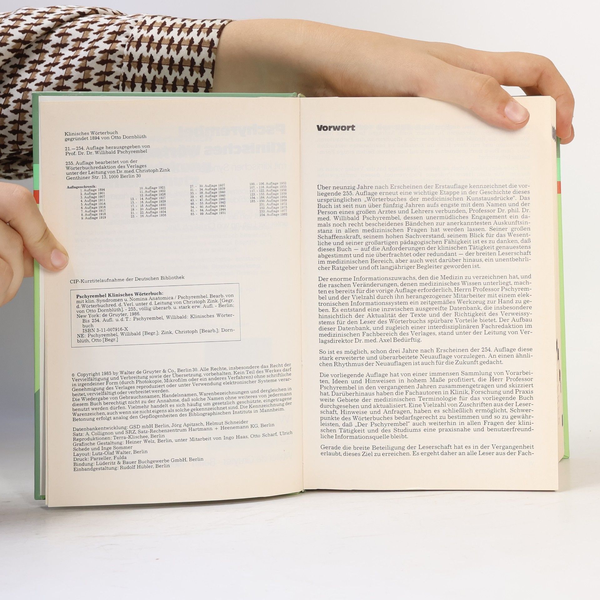 Kolektív autorov Pschyrembel Klinisches Wörterbuch