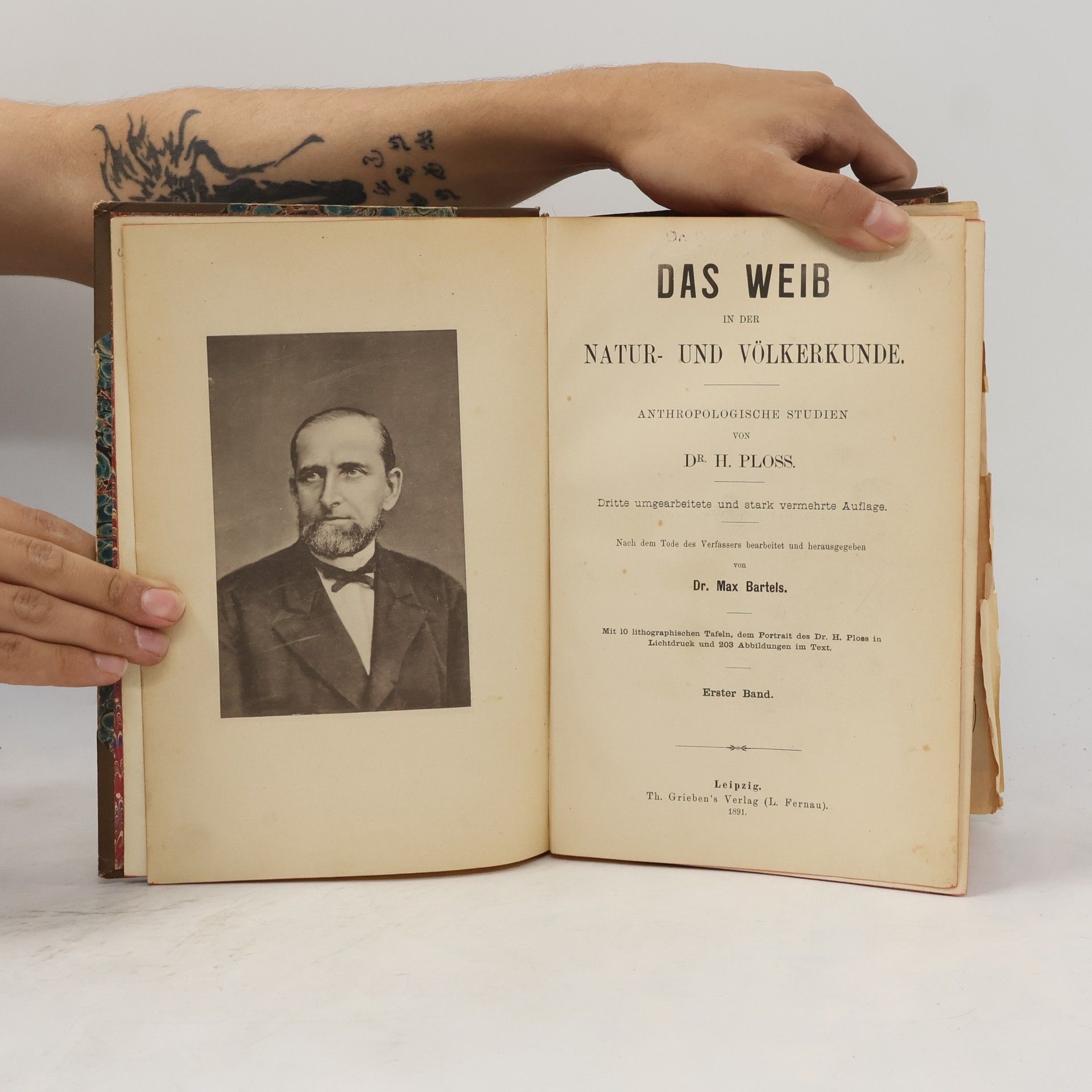 H. Ploss Das Weib in der Natur und Völkerkunde